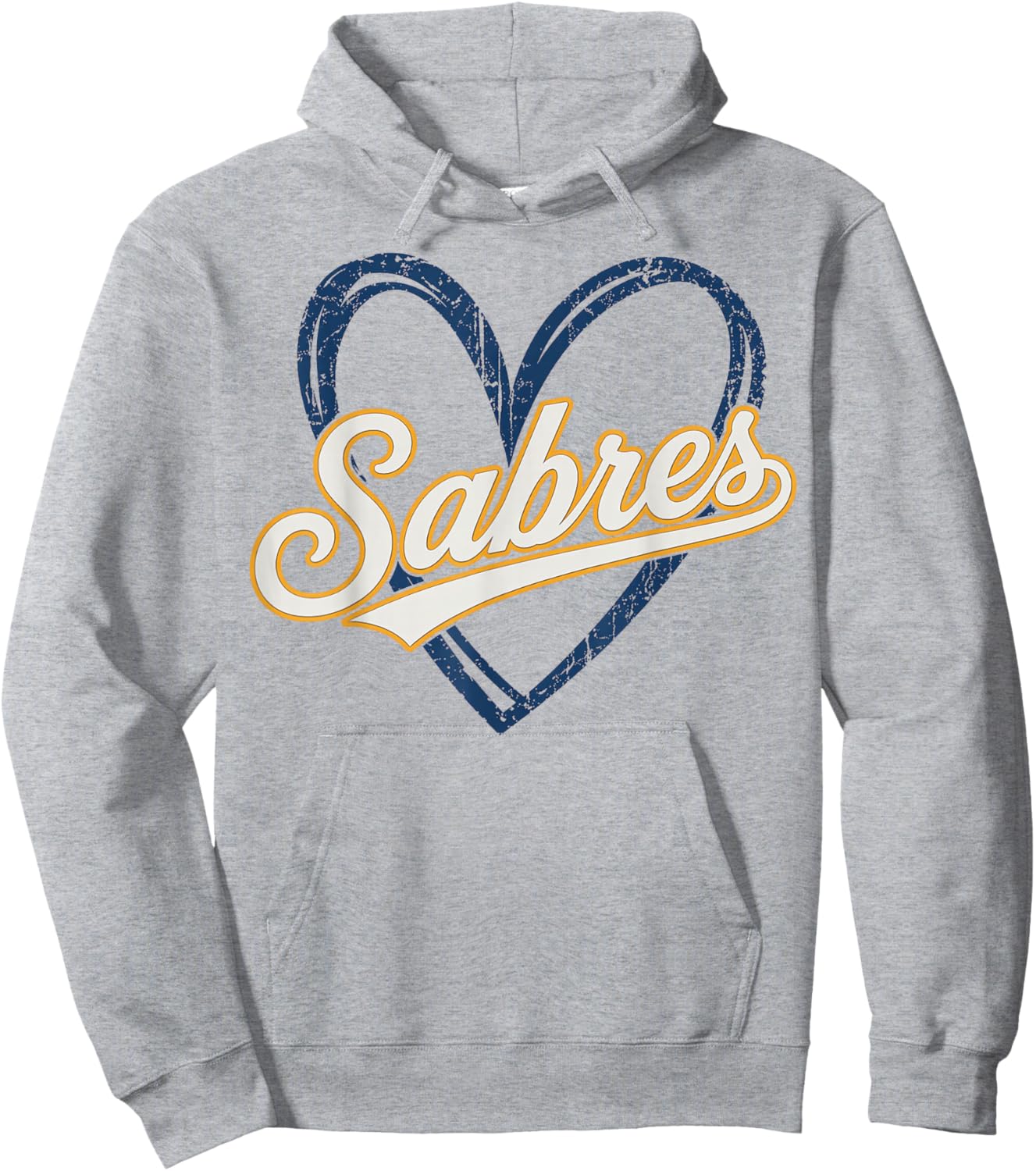Vintage Sabres Retro Classic Gifts Women Kids Hoodie - Hoodie | Ash