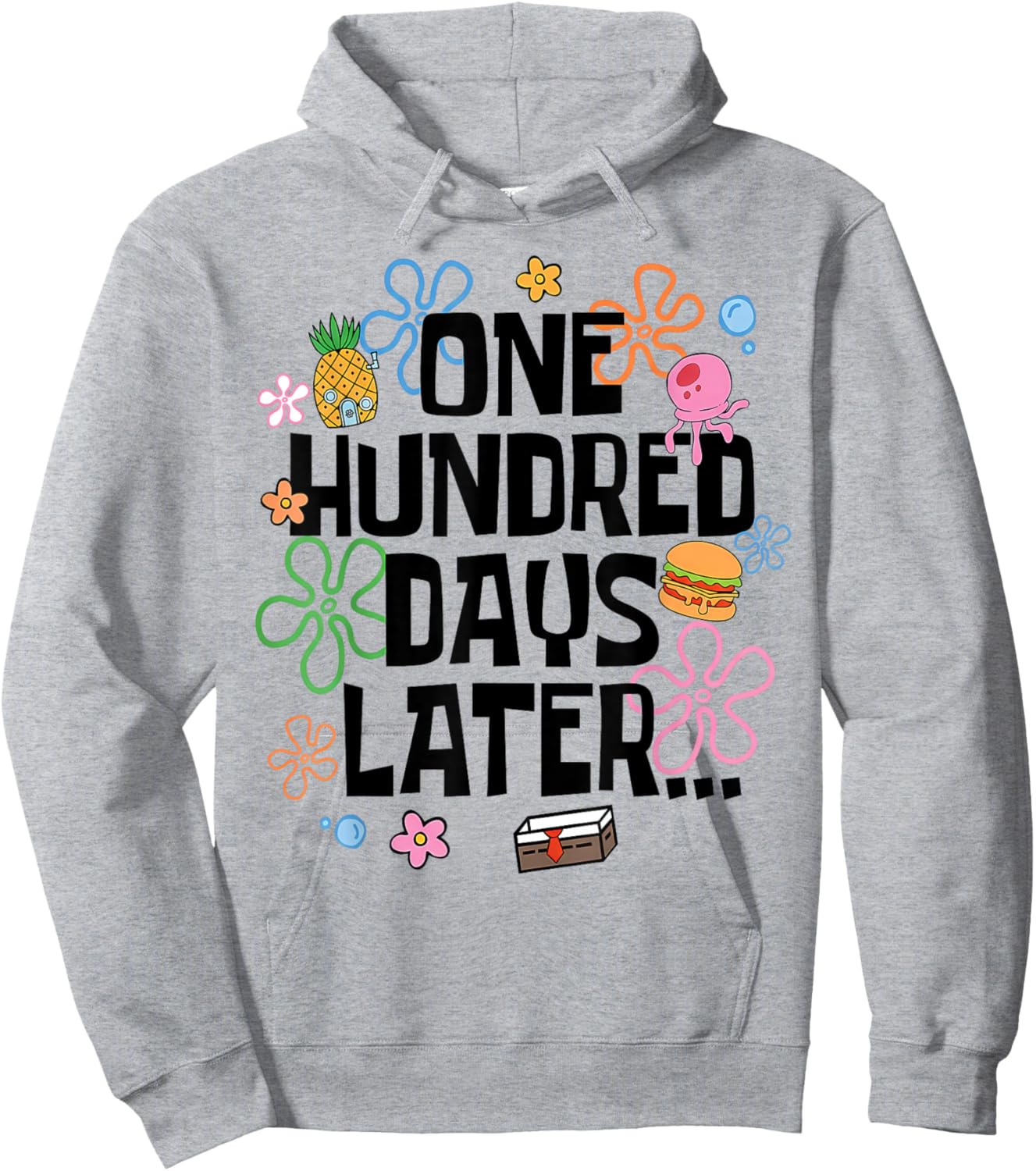 One Hundred Days Later 100 Days of School Student Teacher Hoodie - Hoodie | Ash