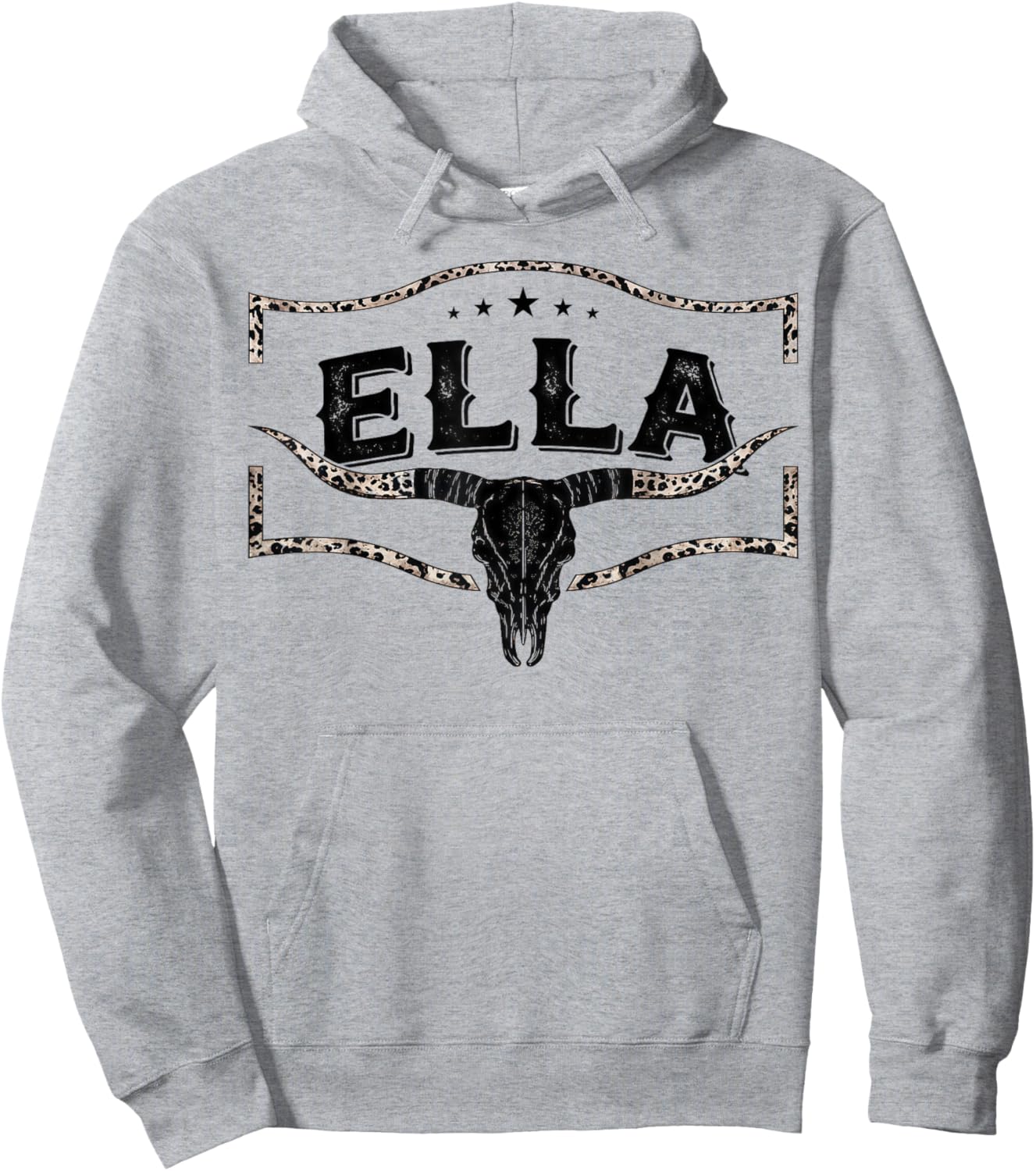 Retro Classic Ella Vintage Gift Women Kids Hoodie - Hoodie | Ash