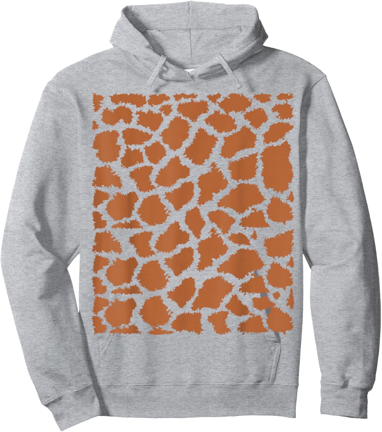 Giraffe Print Shirt Adult Men Women Kids Giraffe Costume Hoodie - Hoodie | Ash