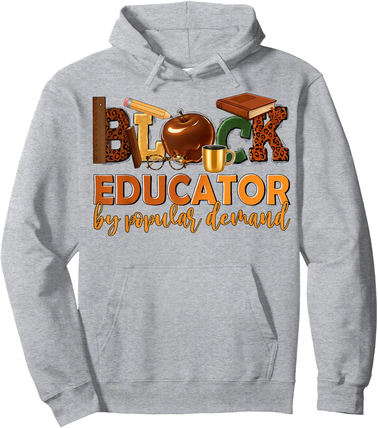Black History Month Black Educator African American Teacher Hoodie - Hoodie | Ash