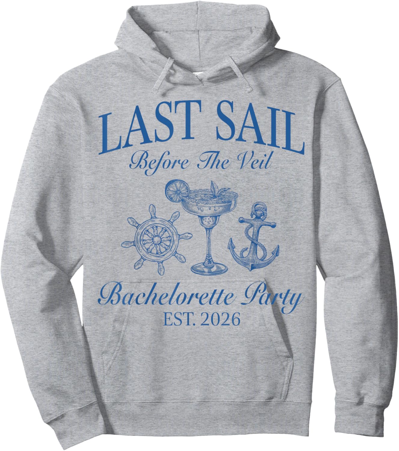 Last Sail Before The Veil 2026 Drinking Beach Bach Crew Hoodie - Hoodie | Ash