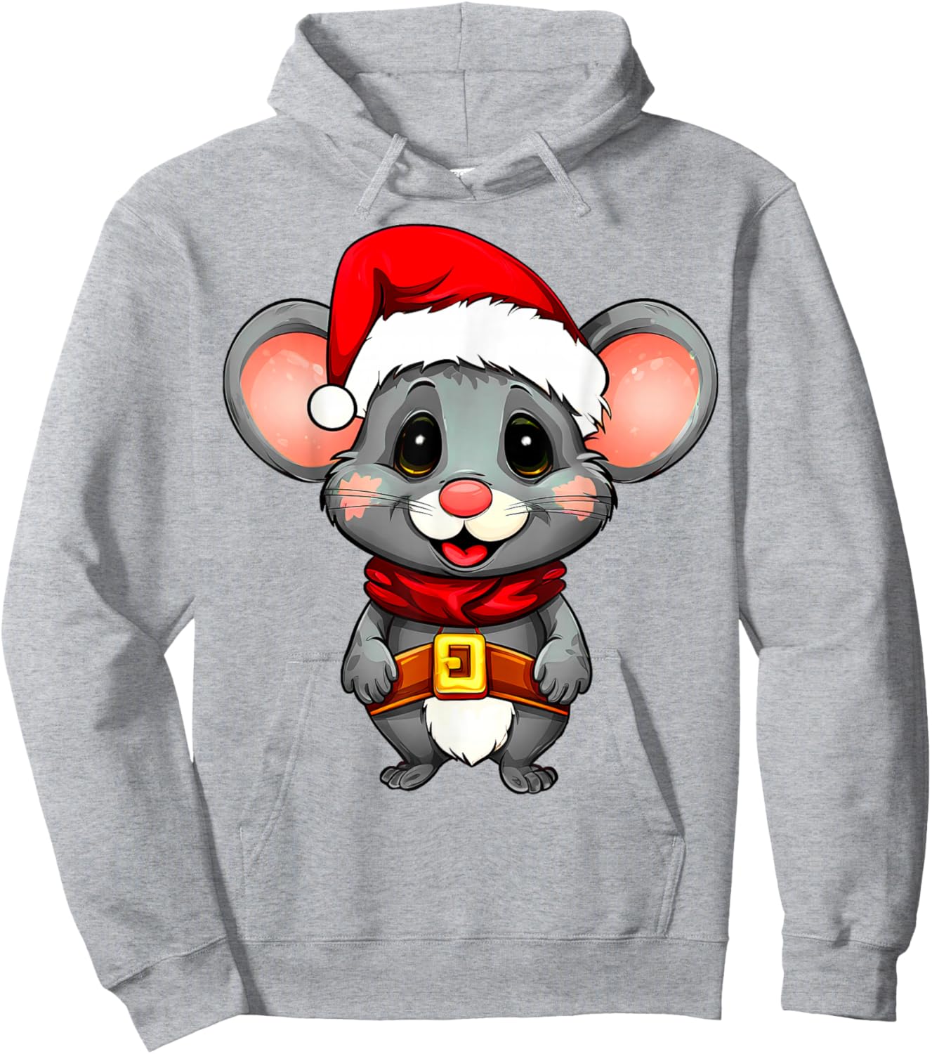 Mice Christmas Hoodie - Hoodie | Ash