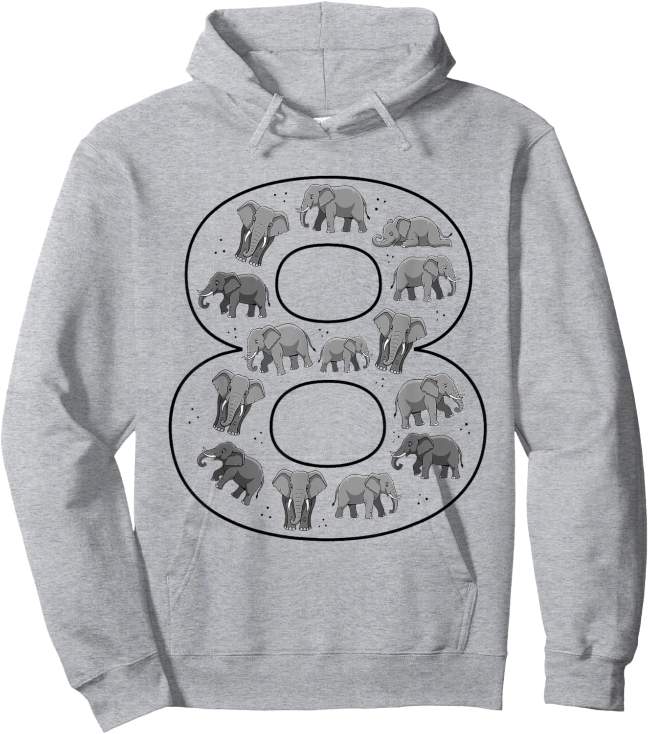 Animal Hoodie - Hoodie | Ash