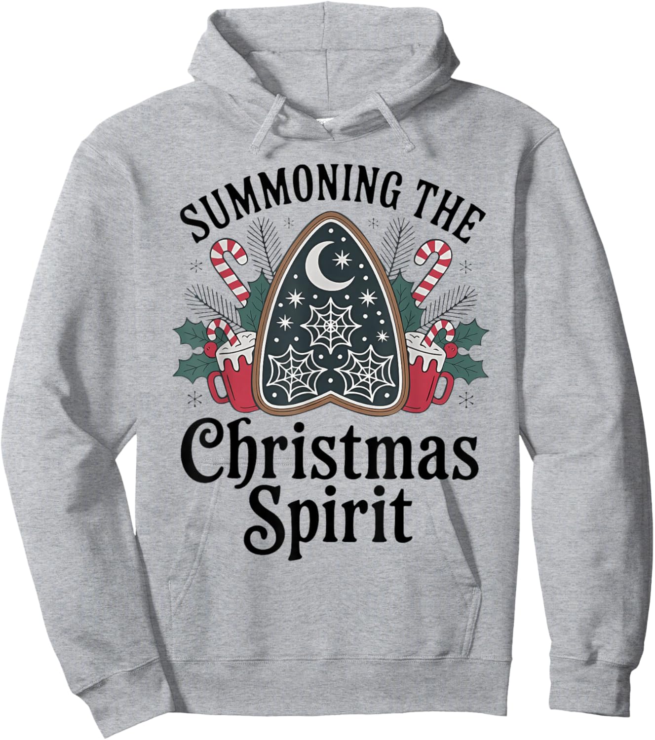 Christmas Design Hoodie - Hoodie | Ash