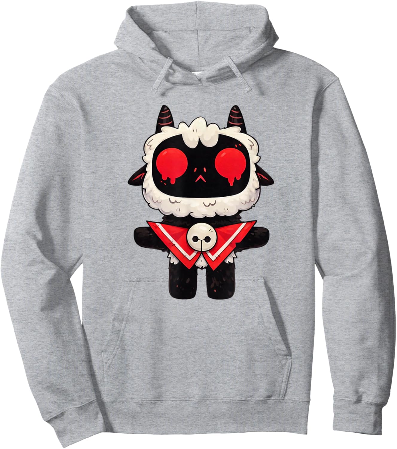 Cute Gamer Cult of The Lamb Costume Hoodie - Hoodie | Ash