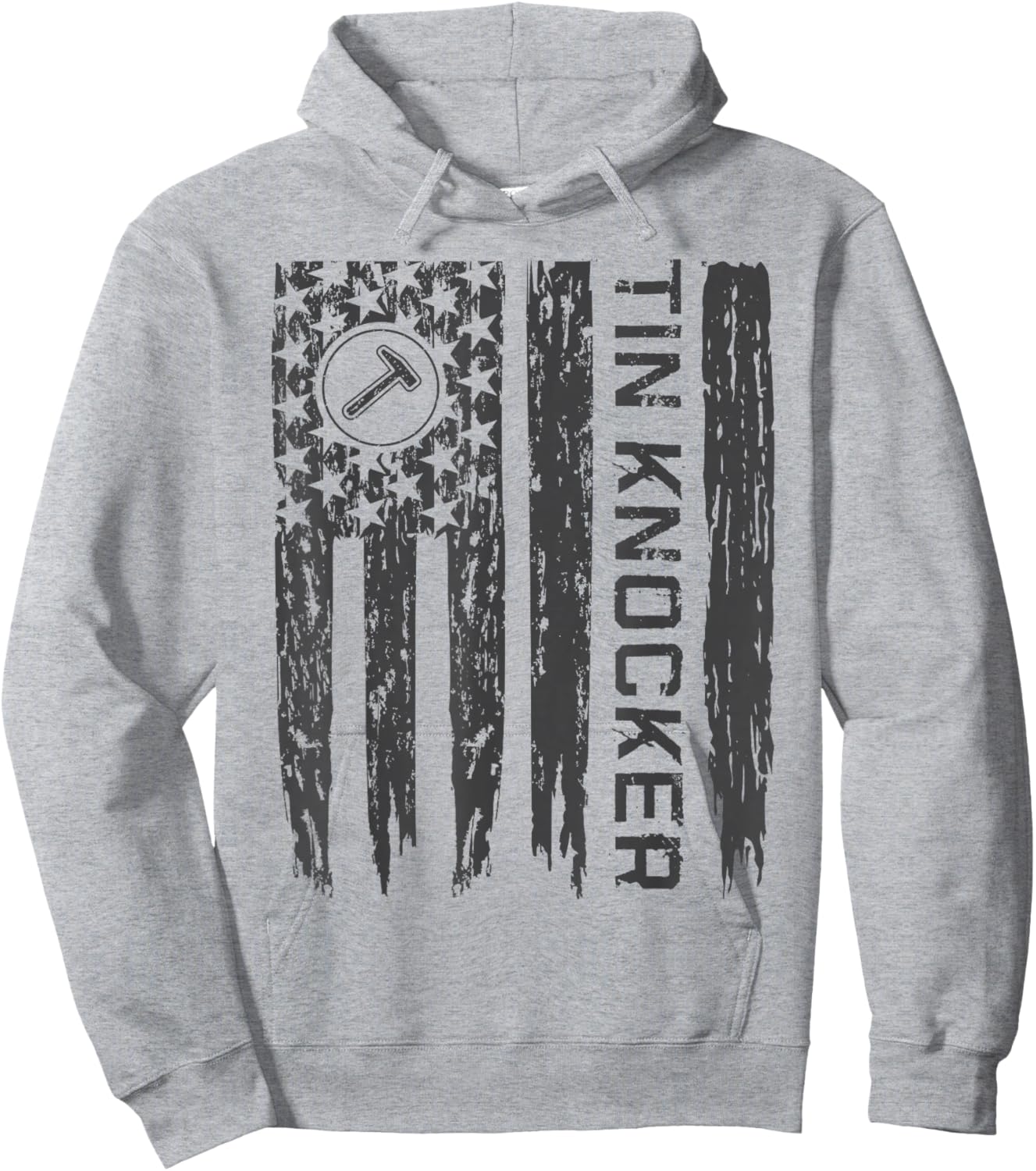 Tin Knocker Accessories Sheet Metal Workers Tin Knocker Hoodie - Hoodie | Ash
