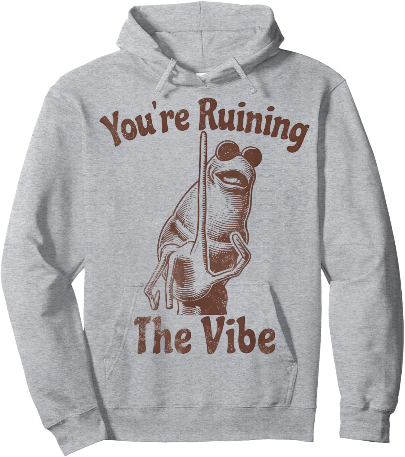 Marcus You're Ruining The Vibe Hoodie - Hoodie | Ash