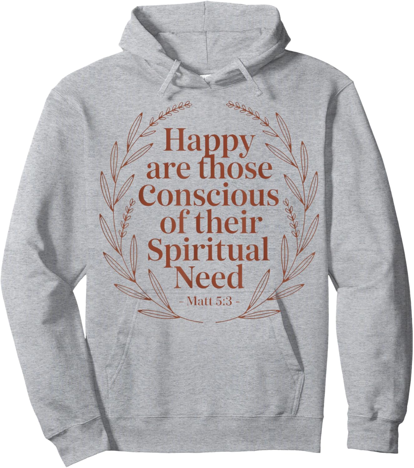 Jehovah's Witness 2026 Year Text Happy Spiritual JW ORG JW Hoodie - Hoodie | Ash