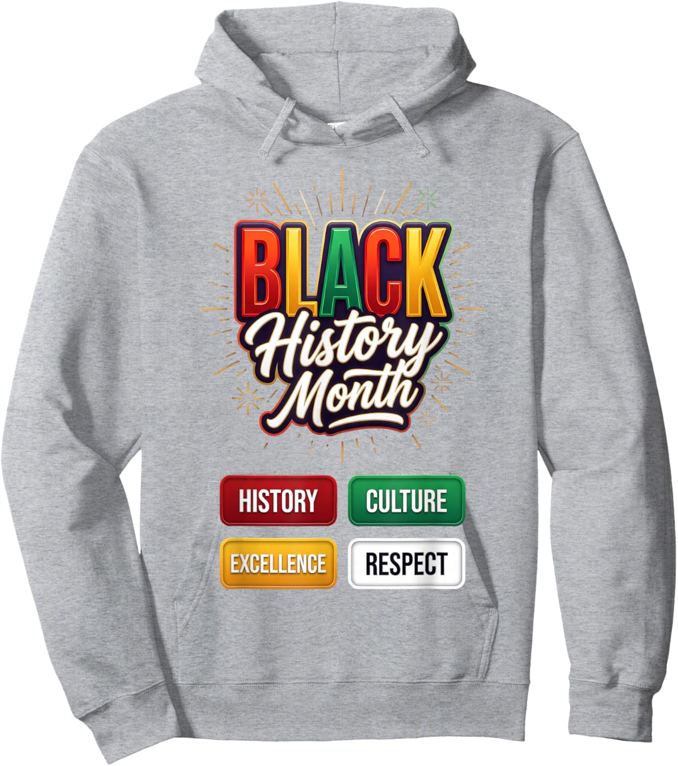 Black History Month Africa African Kids Hoodie - Hoodie | Ash