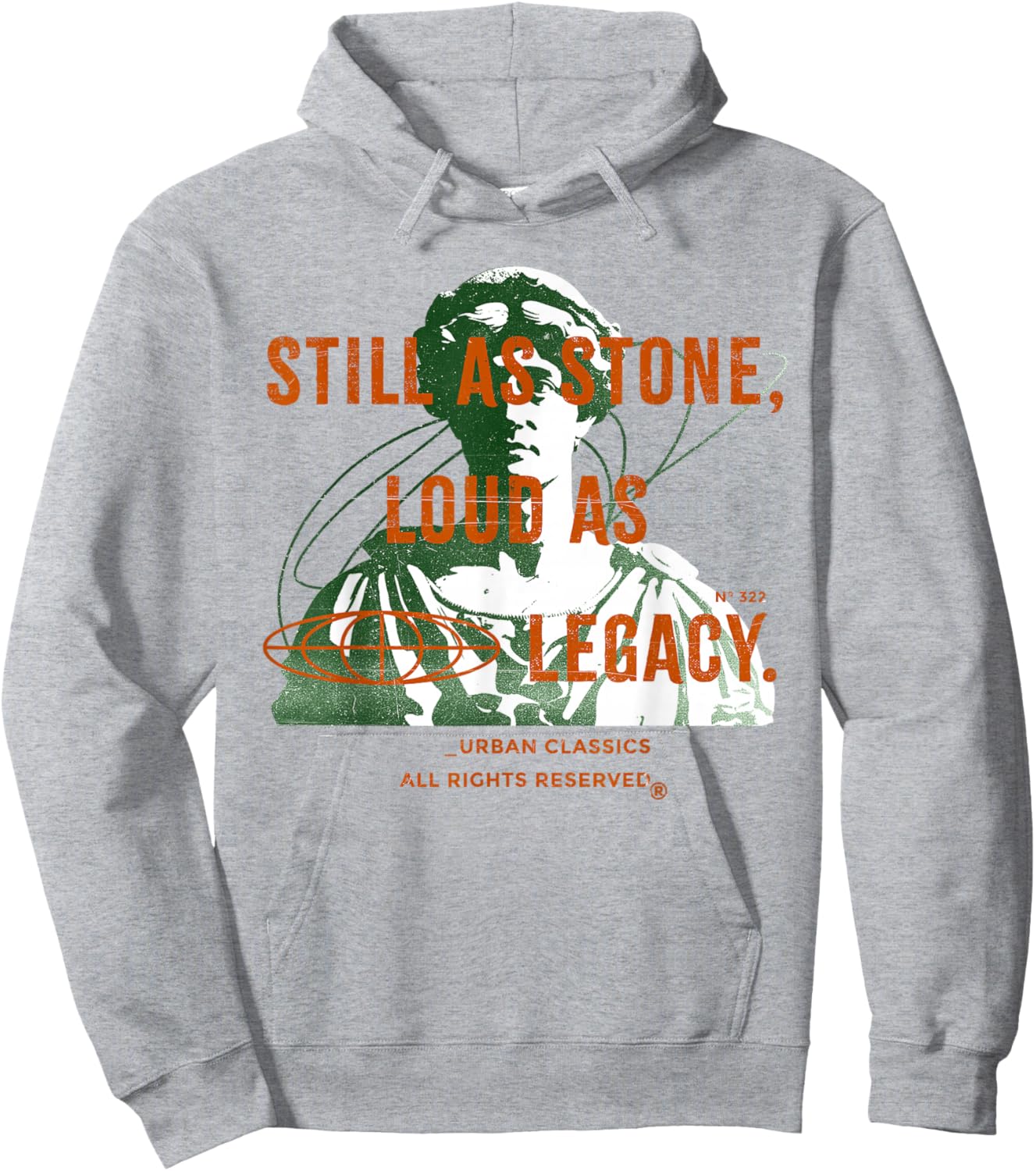 Greek Statue Y2K Streetwear Hoodie - Hoodie | Ash