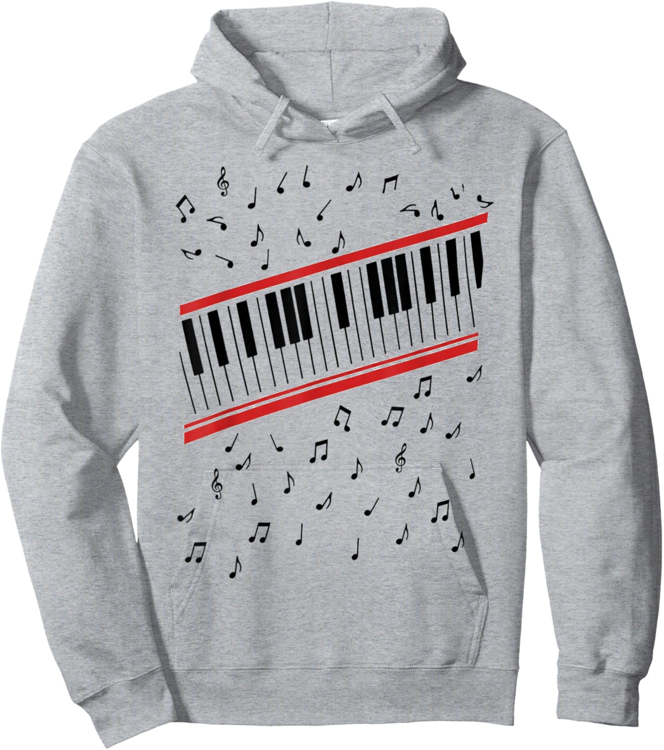 T-Shirt Hoodie - Hoodie | Ash