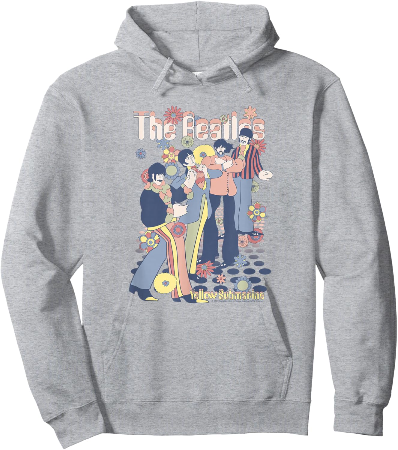 The Beatles - Yellow Submarine Hoodie - Hoodie | Ash