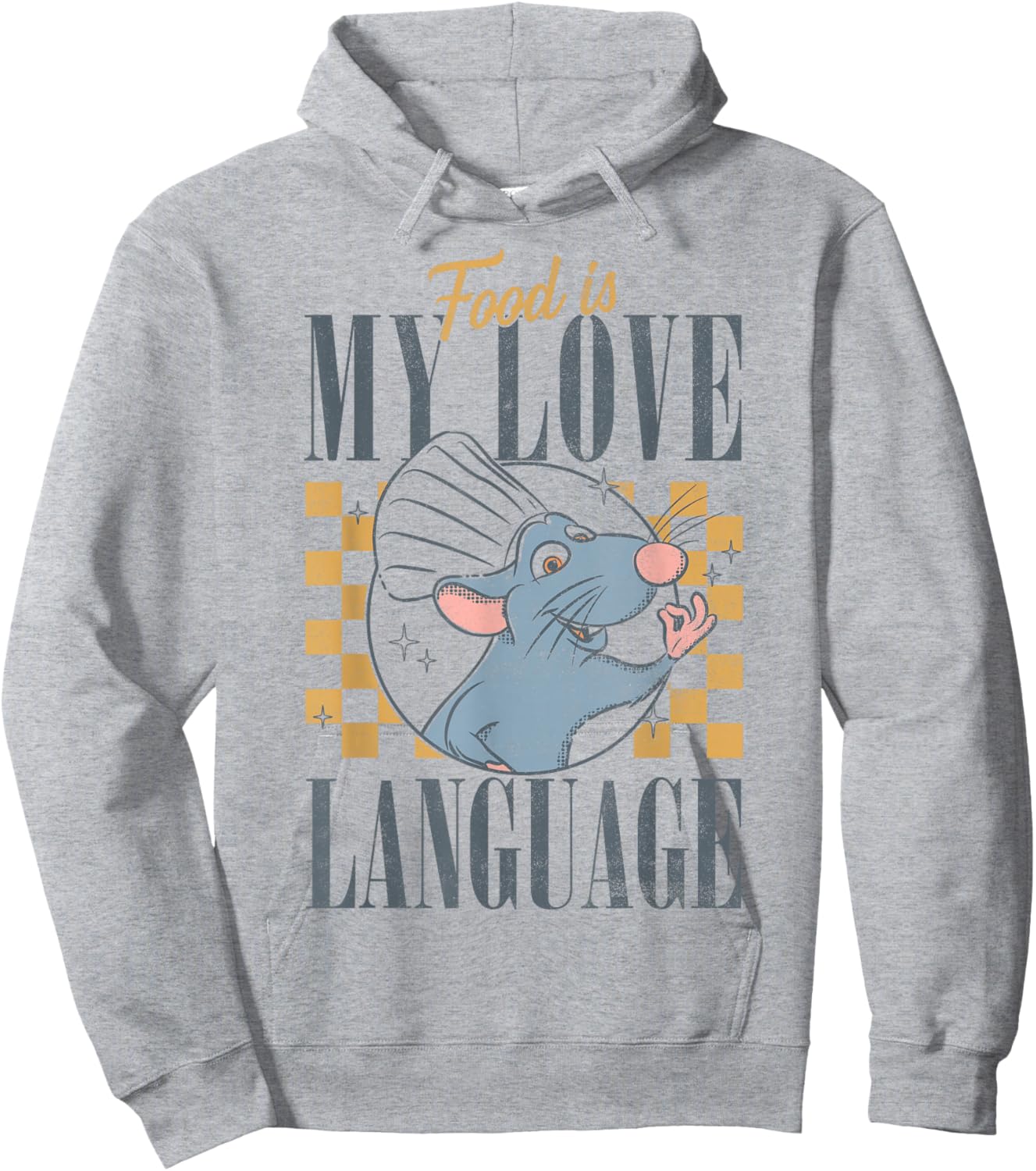 Disney Pixar Ratatouille Food is My Love Language Remy Hoodie - Hoodie | Ash