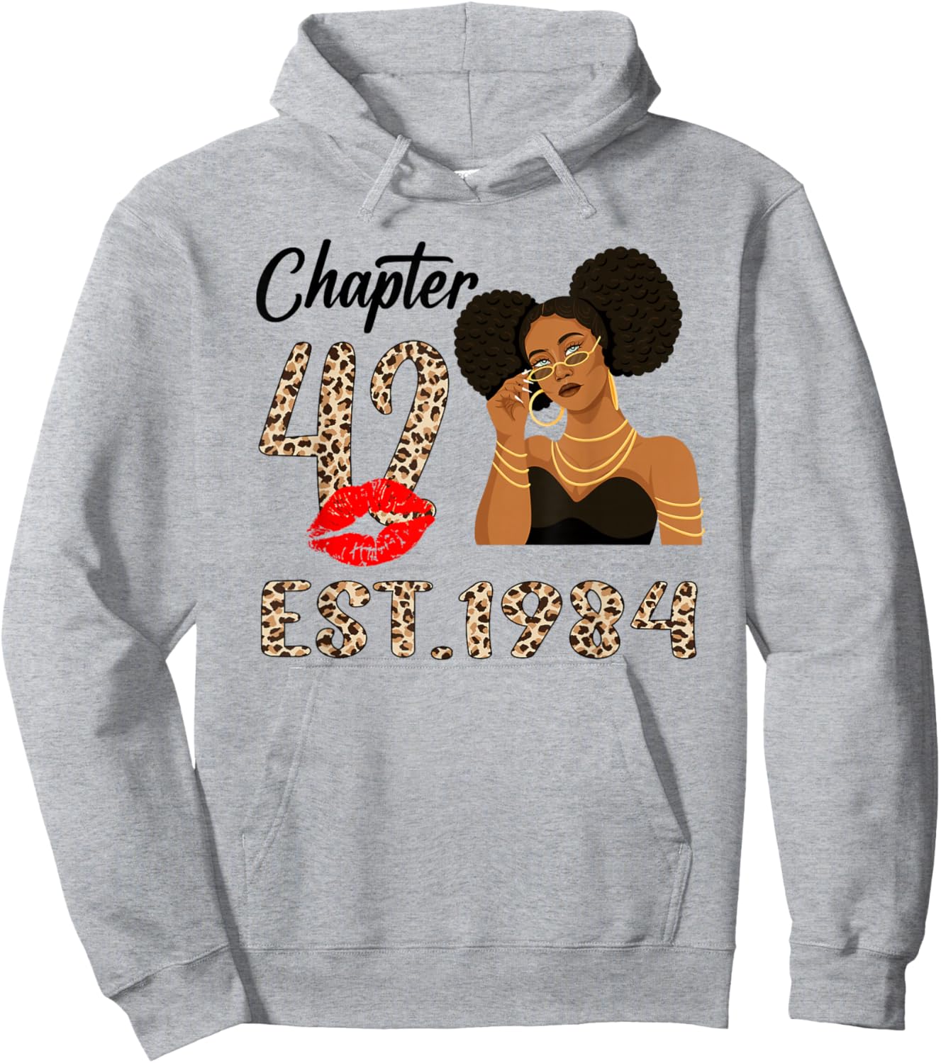 Chapter 42 Est 1984 42 Year Old Birthday Women Party Hoodie - Hoodie | Ash