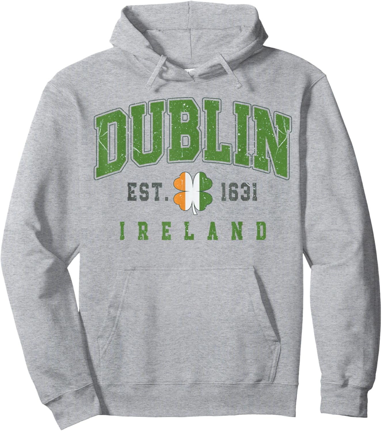 Dublin Ireland for St Patrick’s Day or Irish Travel Hoodie - Hoodie | Ash