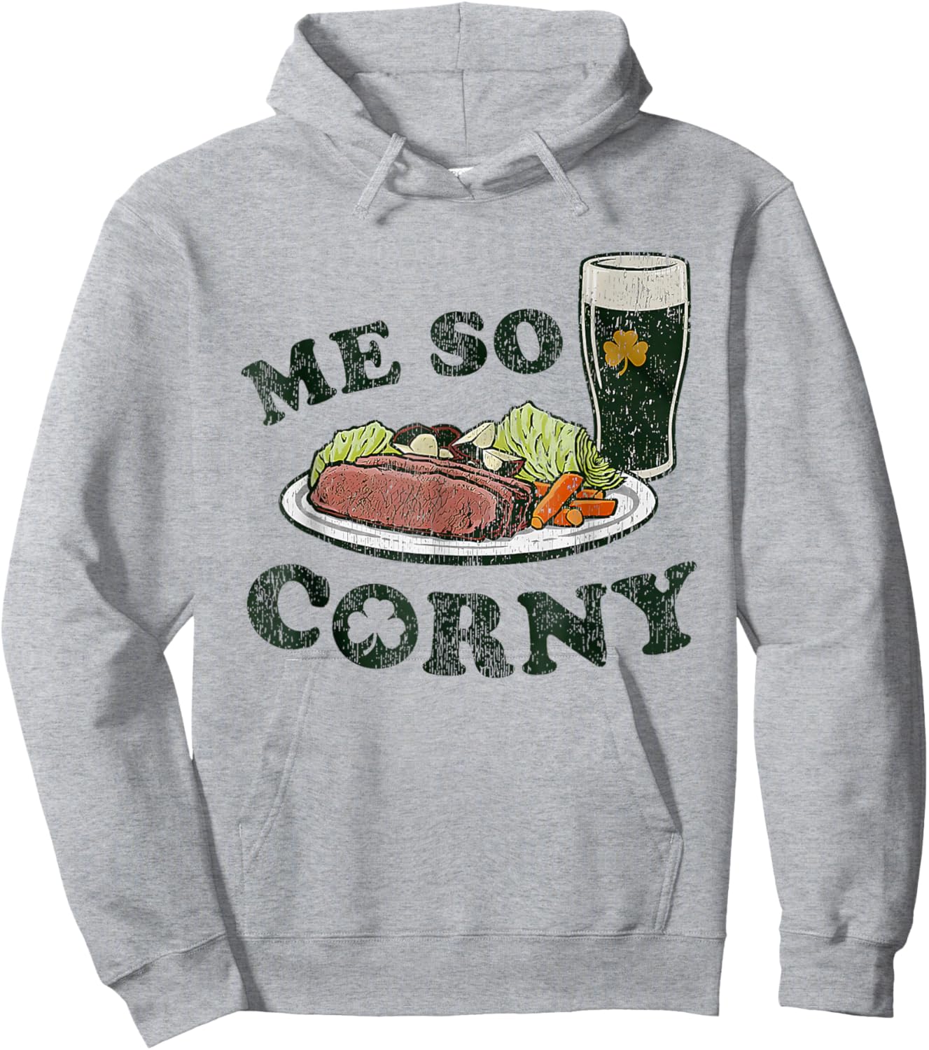 St Patrick's Day Hoodie - Hoodie | Ash