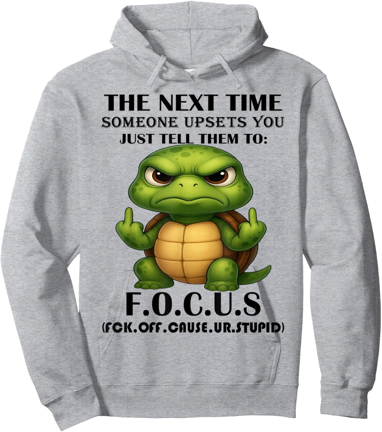 Turtle The Next Time Someone Upsets You Just Tell Them Hoodie - Hoodie | Ash