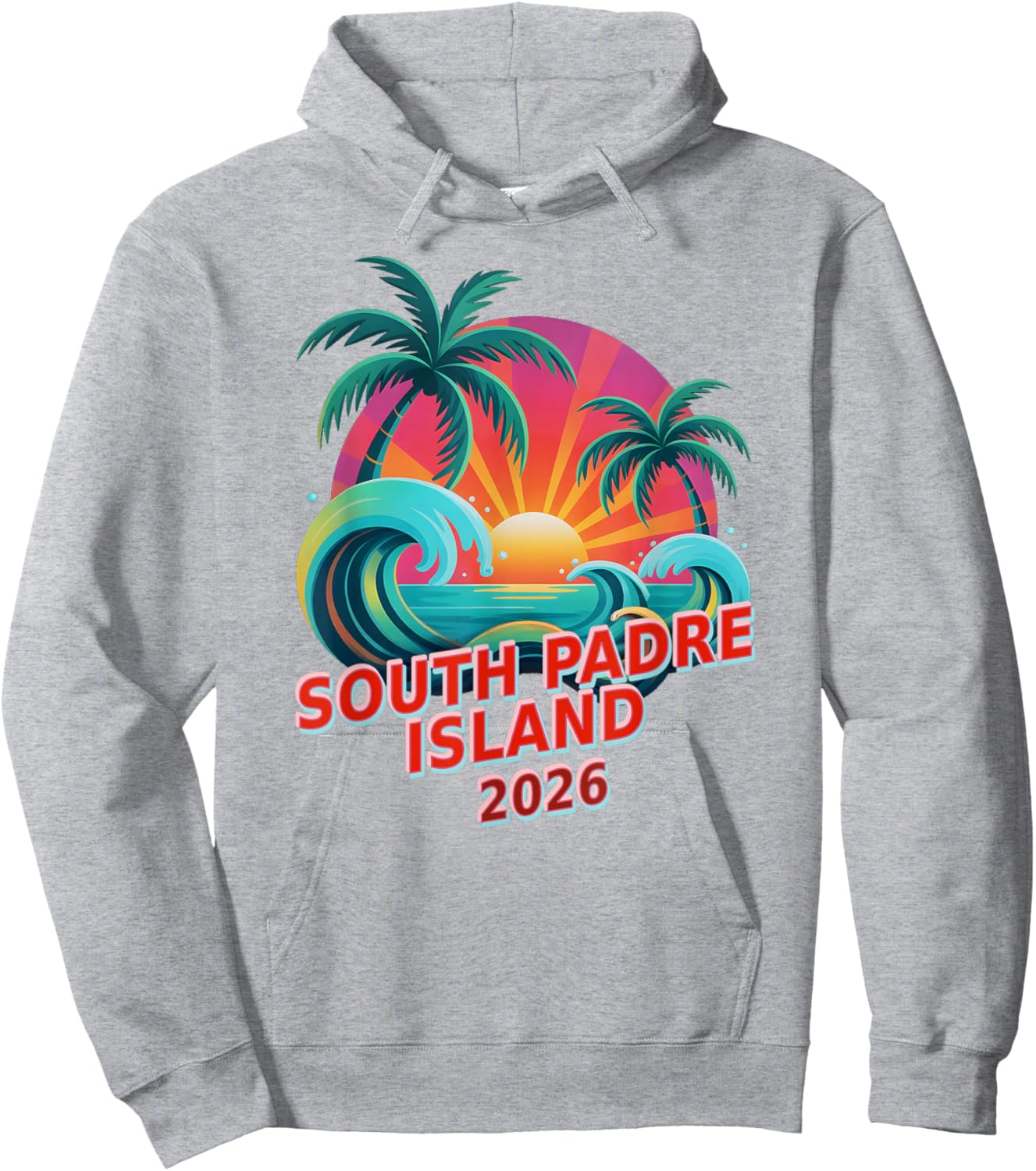 All Girls South Padre Island 2026 Birthday Trip Pink Hoodie - Hoodie | Ash