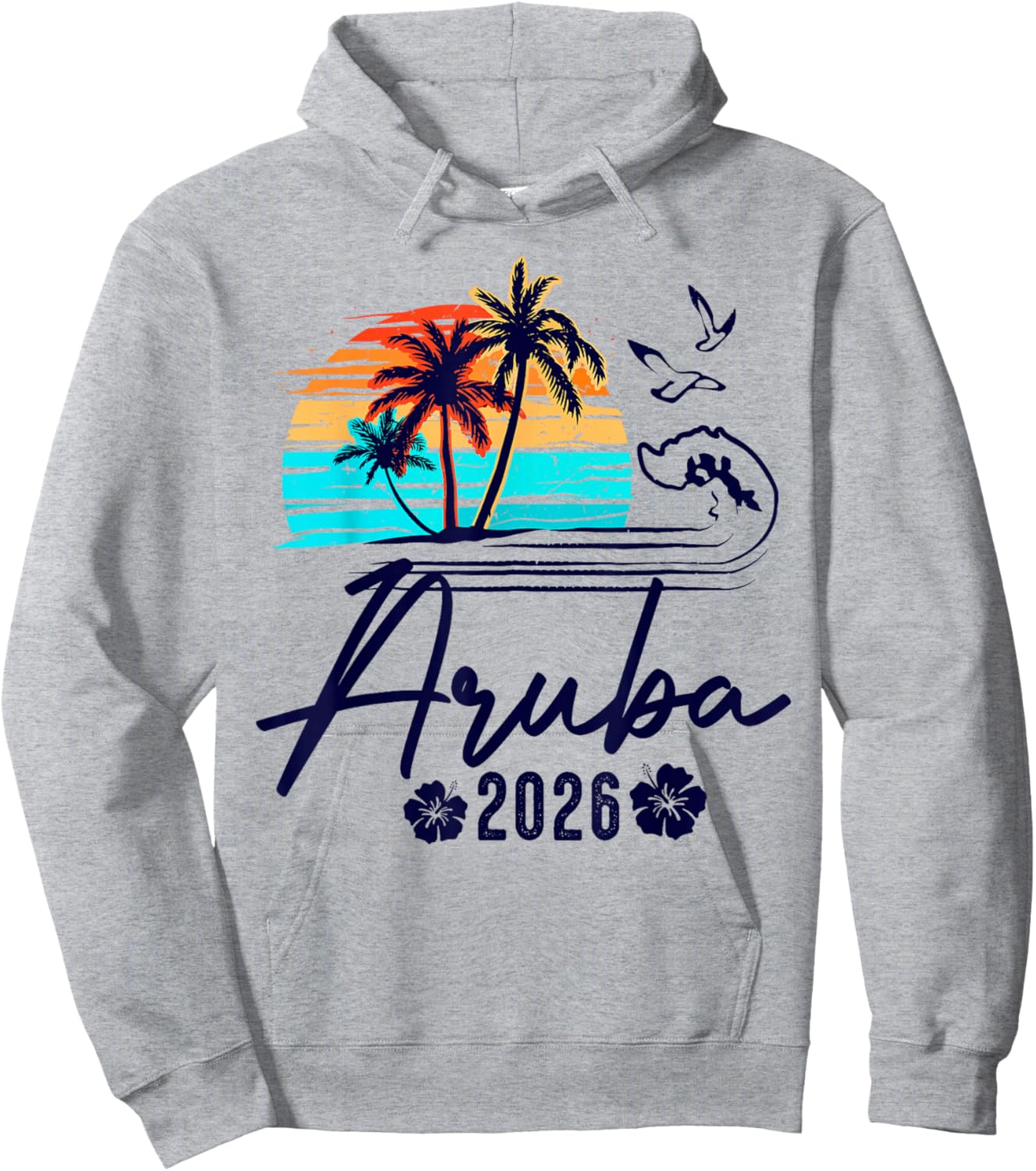 Vacation Beach Matching Family Group Hoodie - Hoodie | Ash