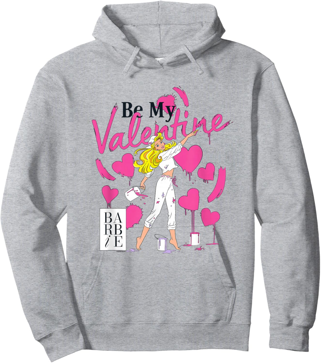 Barbie Be My Valentine Hoodie - Hoodie | Ash