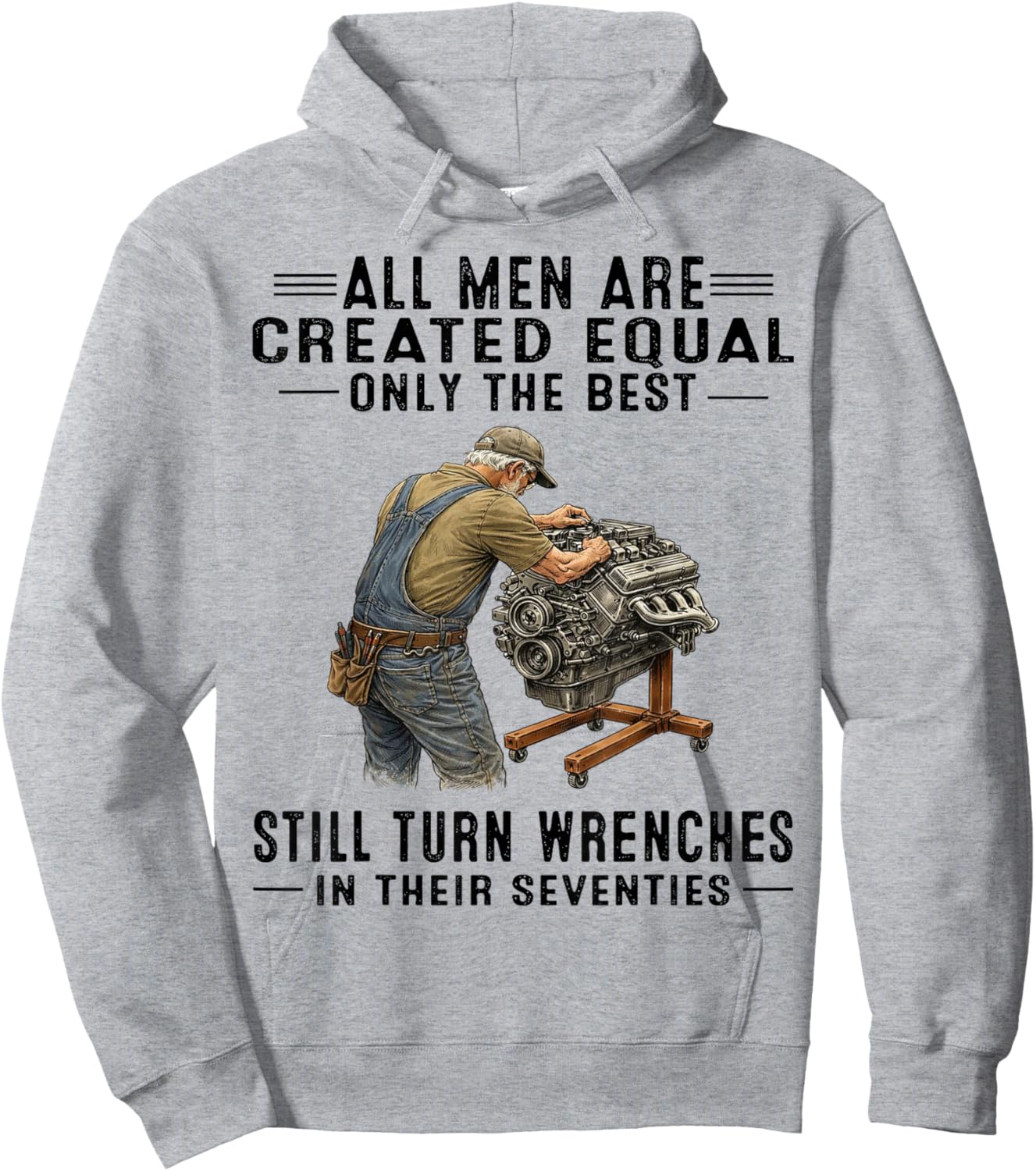 All Men are Created Equal Hoodie - Hoodie | Ash