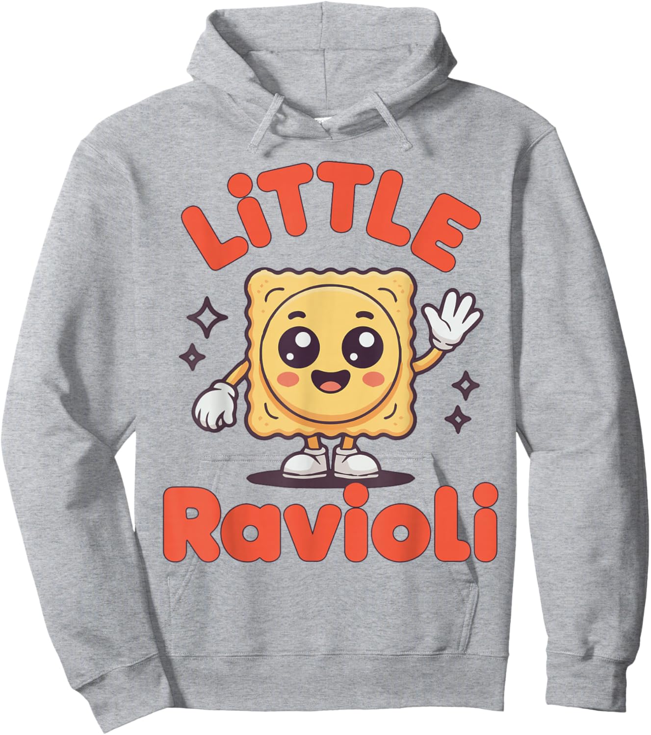 Little Ravioli Funny Italian Food Toddler Italian Italy Kid Hoodie - Hoodie | Ash