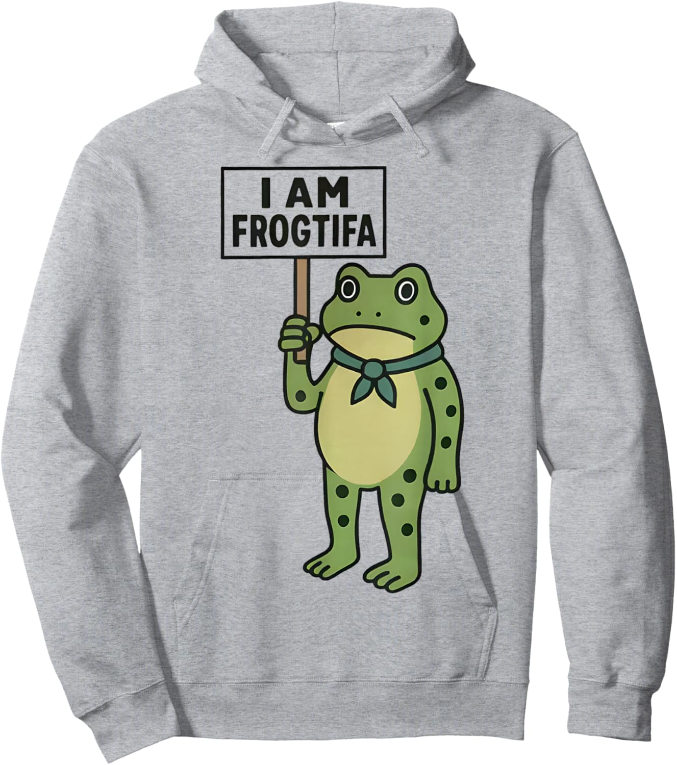 T-Shirt Hoodie - Hoodie | Ash