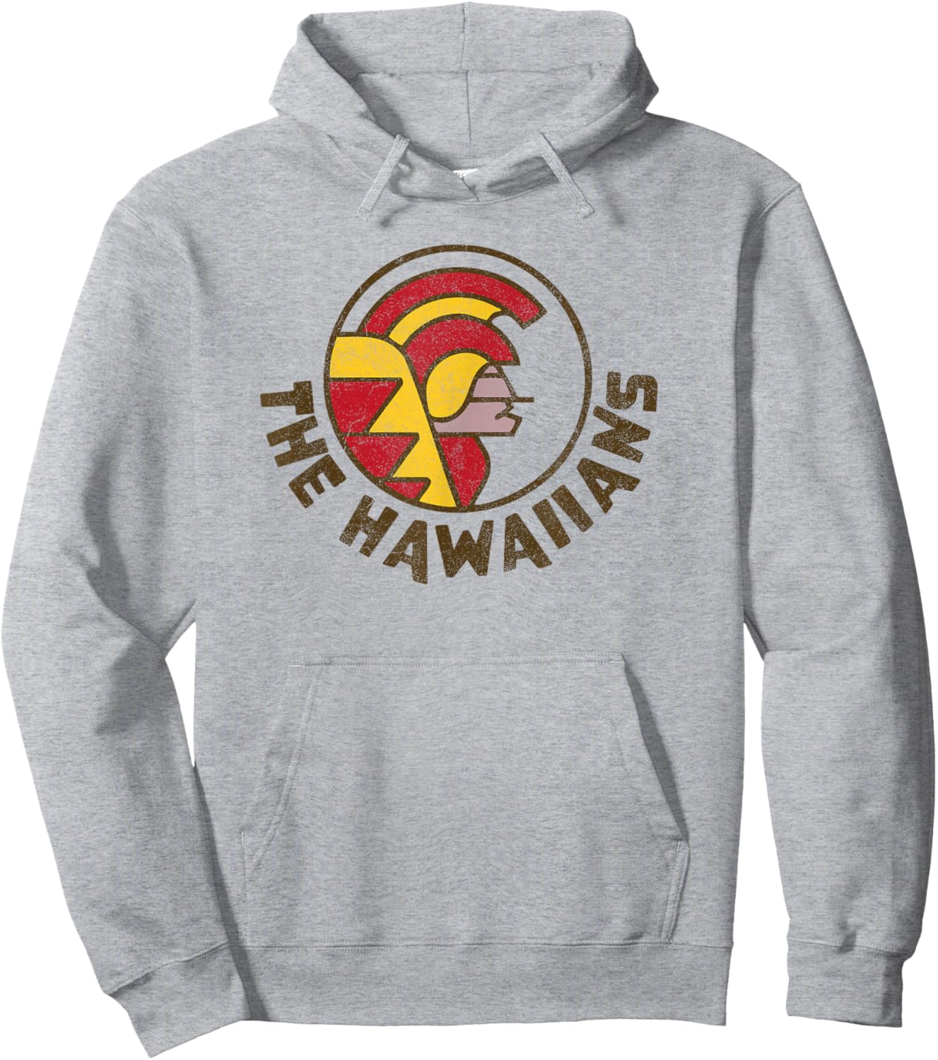 Honolulu Hawaiians Vintage Football Retro 70s Sports Hoodie - Hoodie | Ash