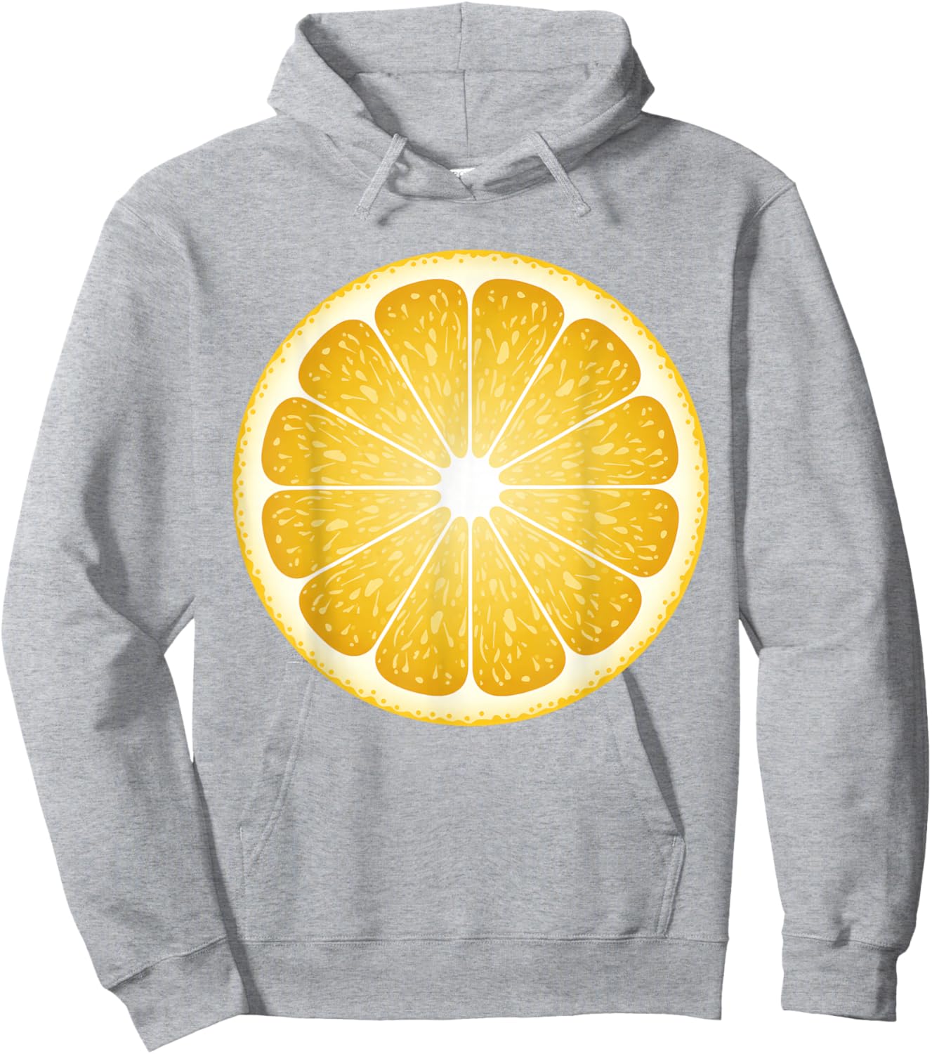 Lemon Slice Costume Halloween Fruit Salad Lover Hoodie - Hoodie | Ash