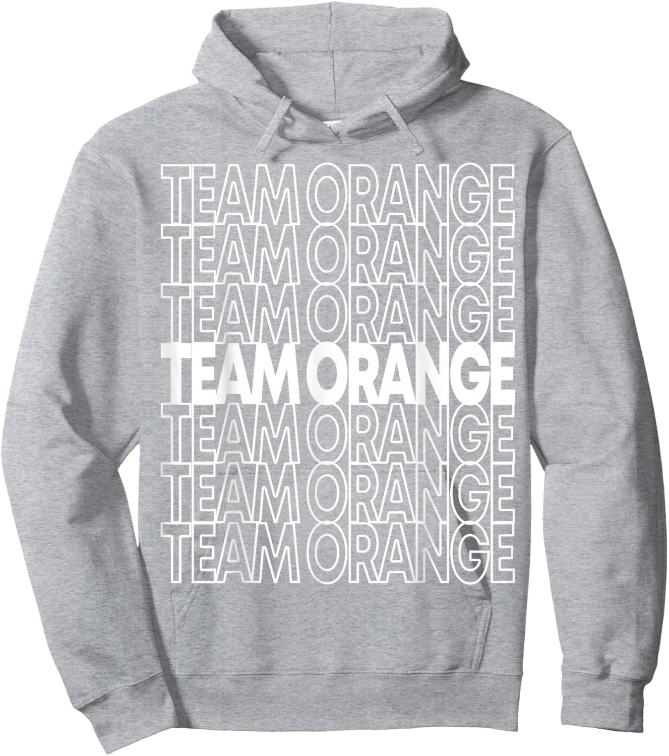 Team Orange School Spirit Hoodie - Hoodie | Ash