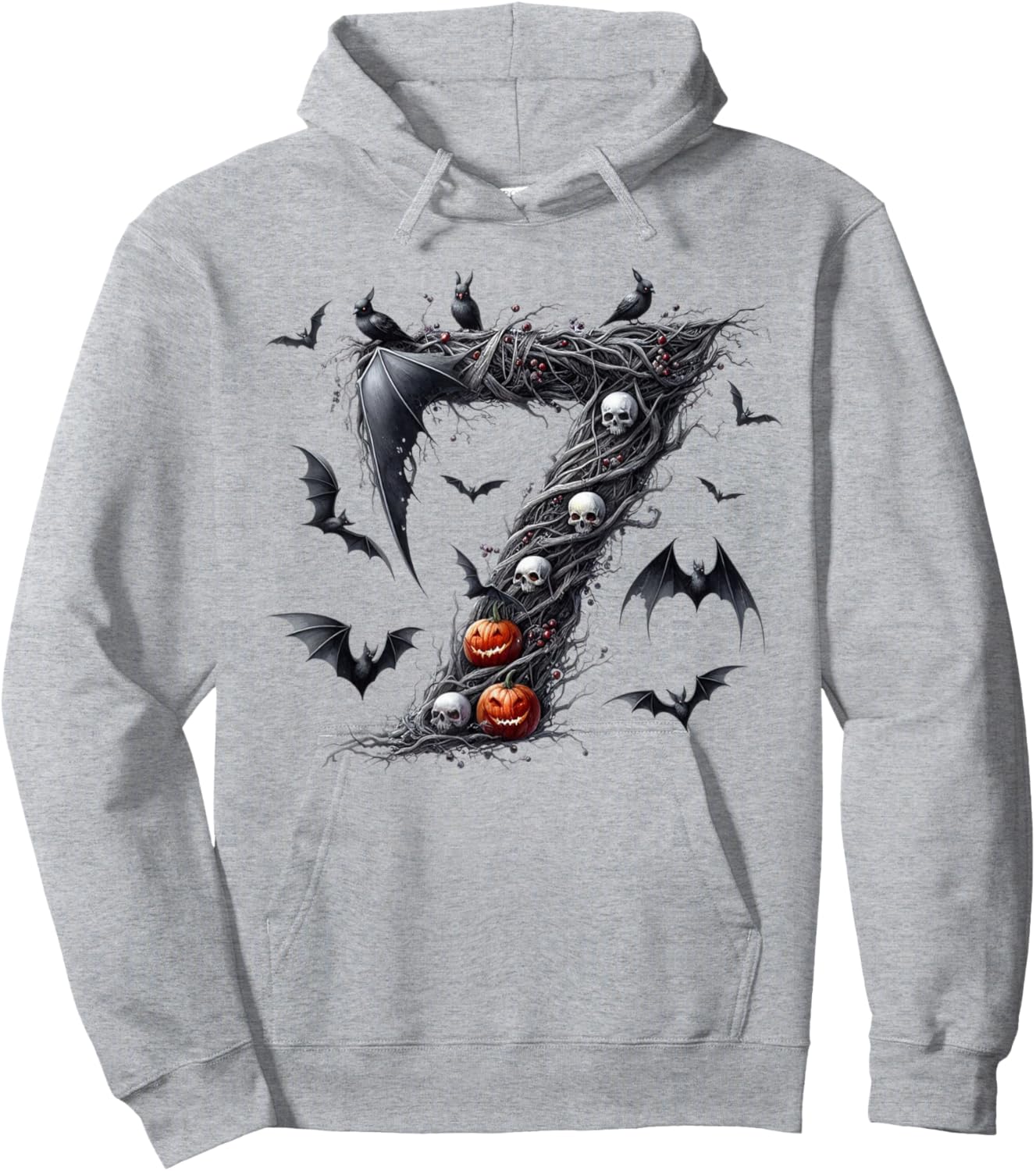 Six Seven Meme 6 7 Funny Halloween Couple Matching Costume Hoodie - Hoodie | Ash