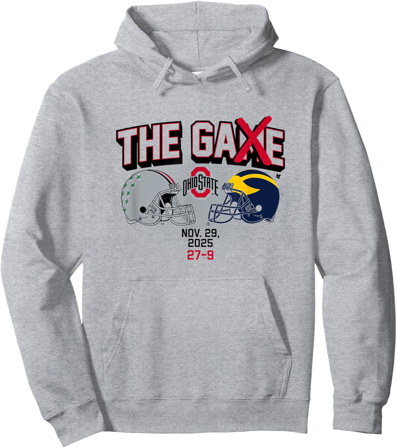 The Game Winner 2025 - Ohio State Buckeyes Football Hoodie - Hoodie | Ash