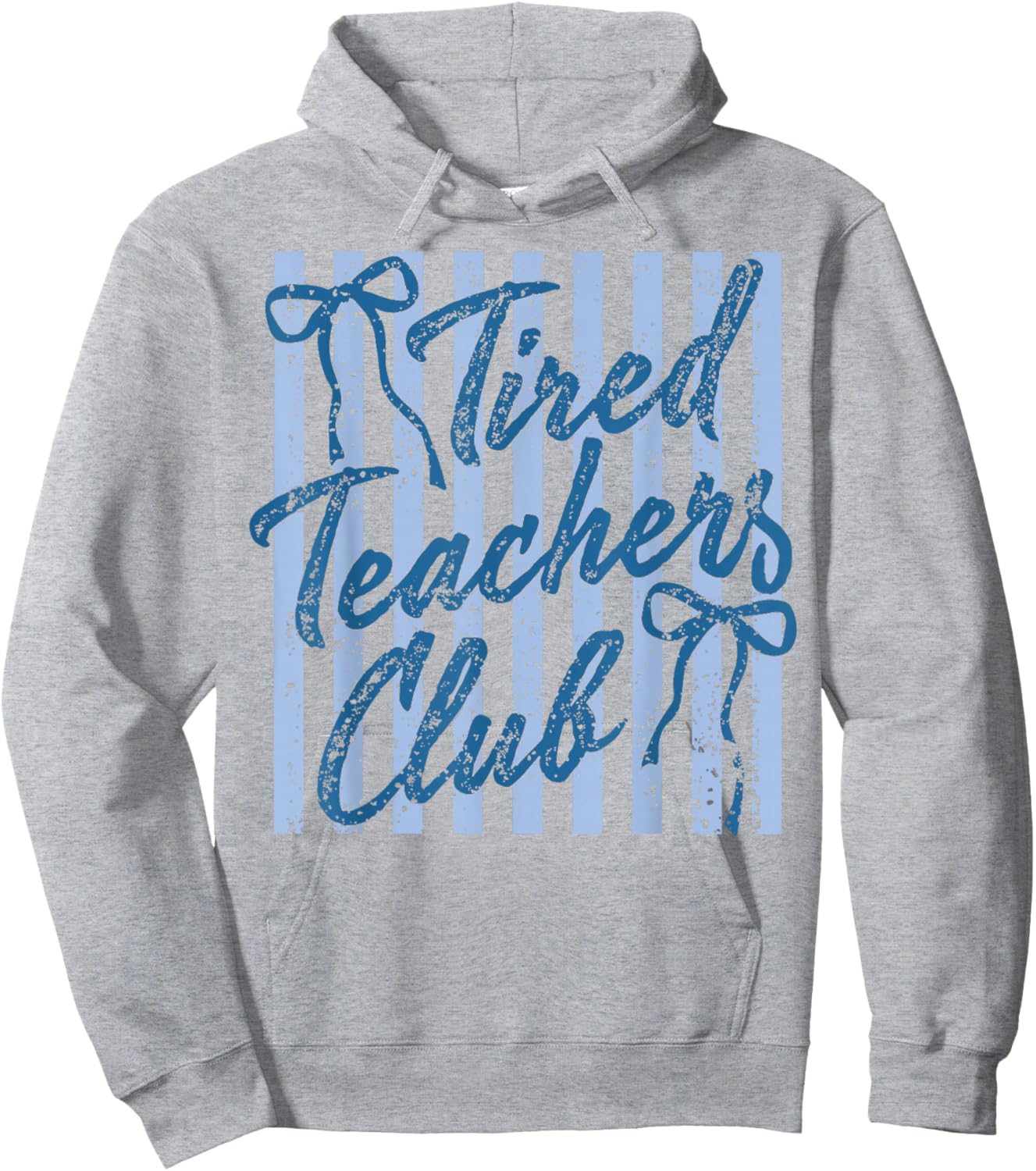 Tired Teachers Club Last Day of to School Teacher Life Kids Hoodie - Hoodie | Ash