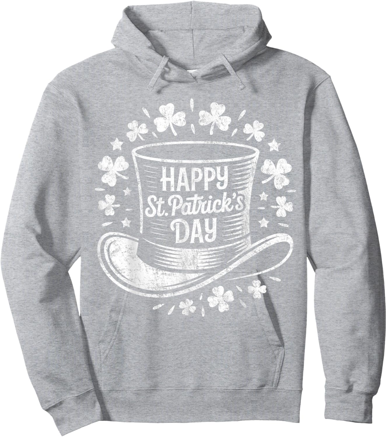 Happy St Patricks Day Hoodie - Hoodie | Ash