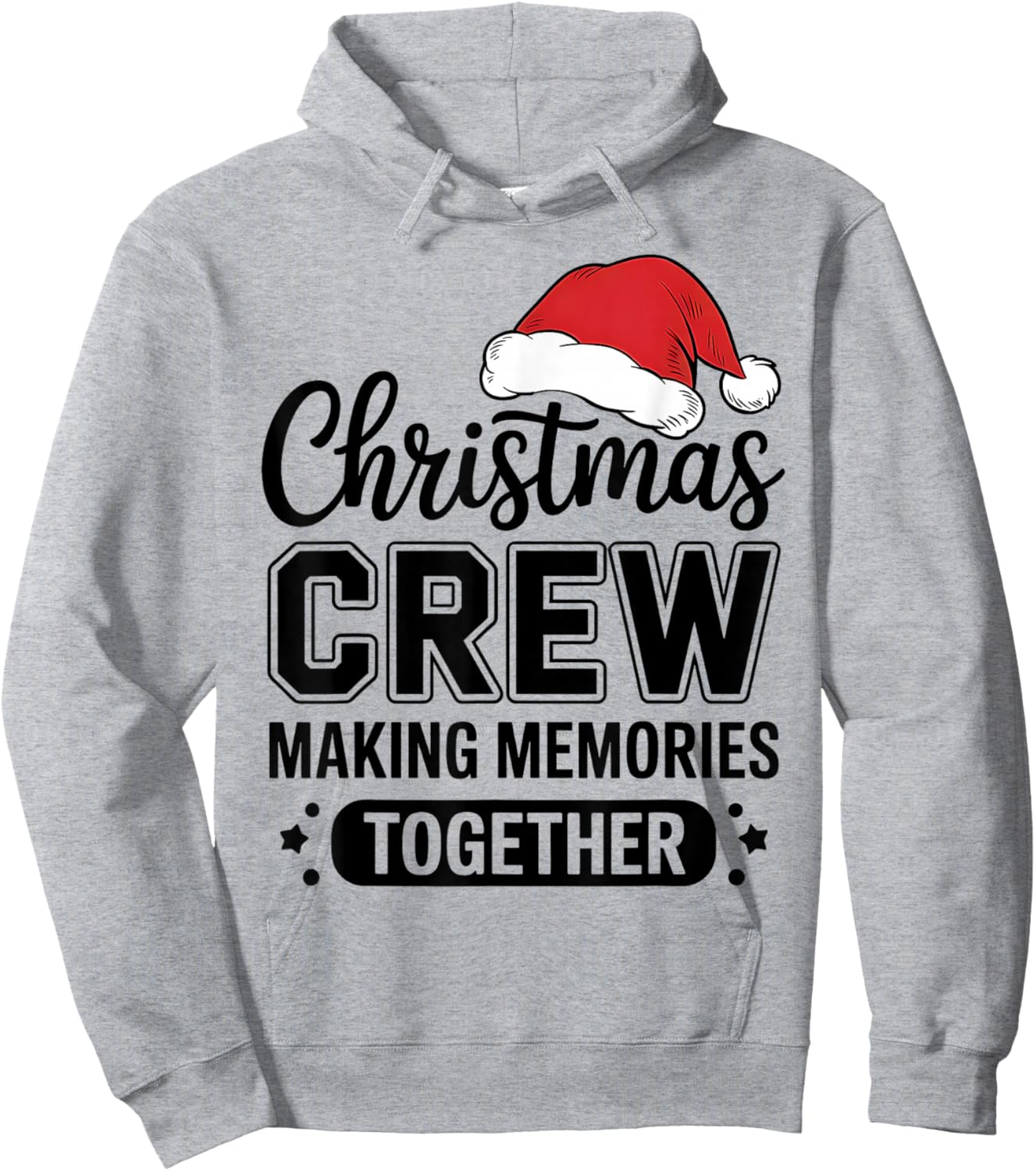 Christmas Crew Making Memories Together Matching Family Hoodie - Hoodie | Ash