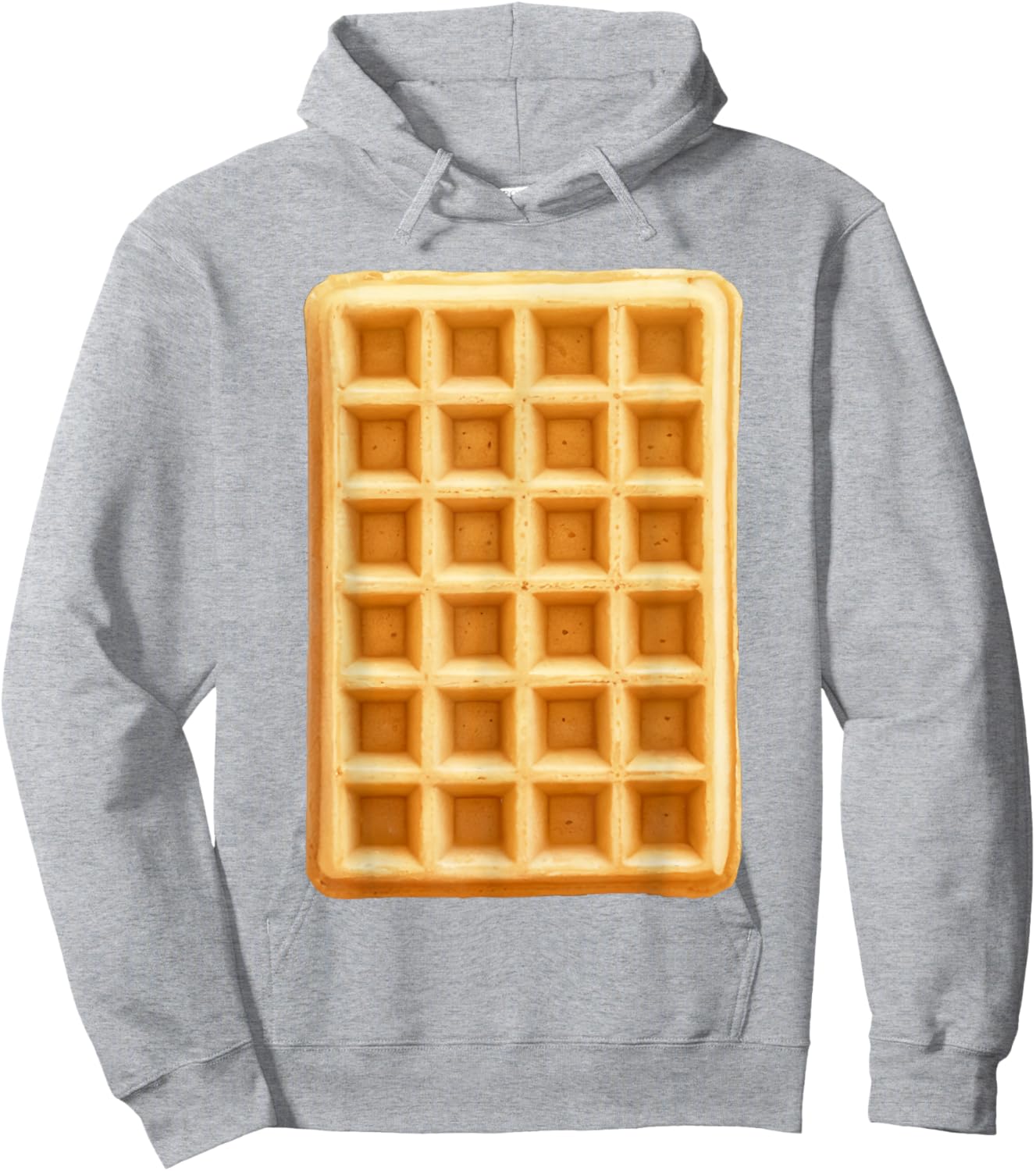 Waffle Shirt Adult Men Women Kids Waffle Costume Hoodie - Hoodie | Ash