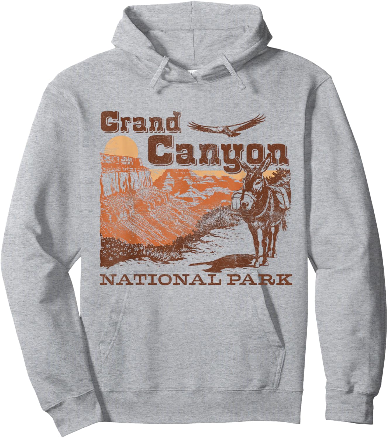 Grand Canyon National Park Arizona Hoodie - Hoodie | Ash