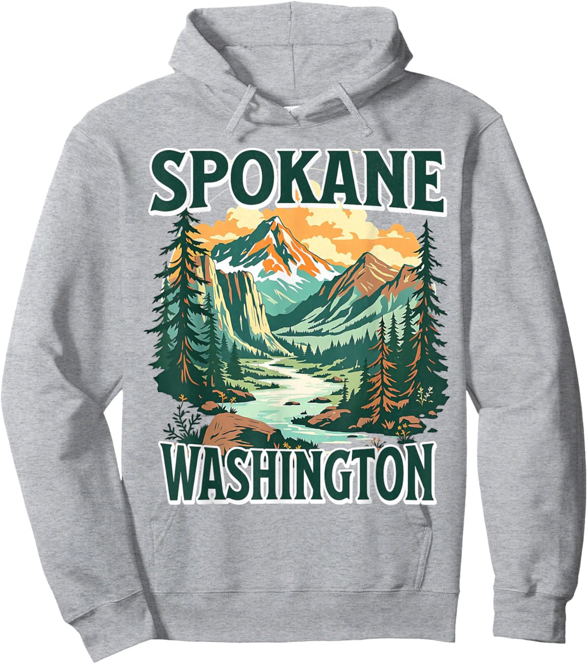 Spokane Hoodie - Hoodie | Ash