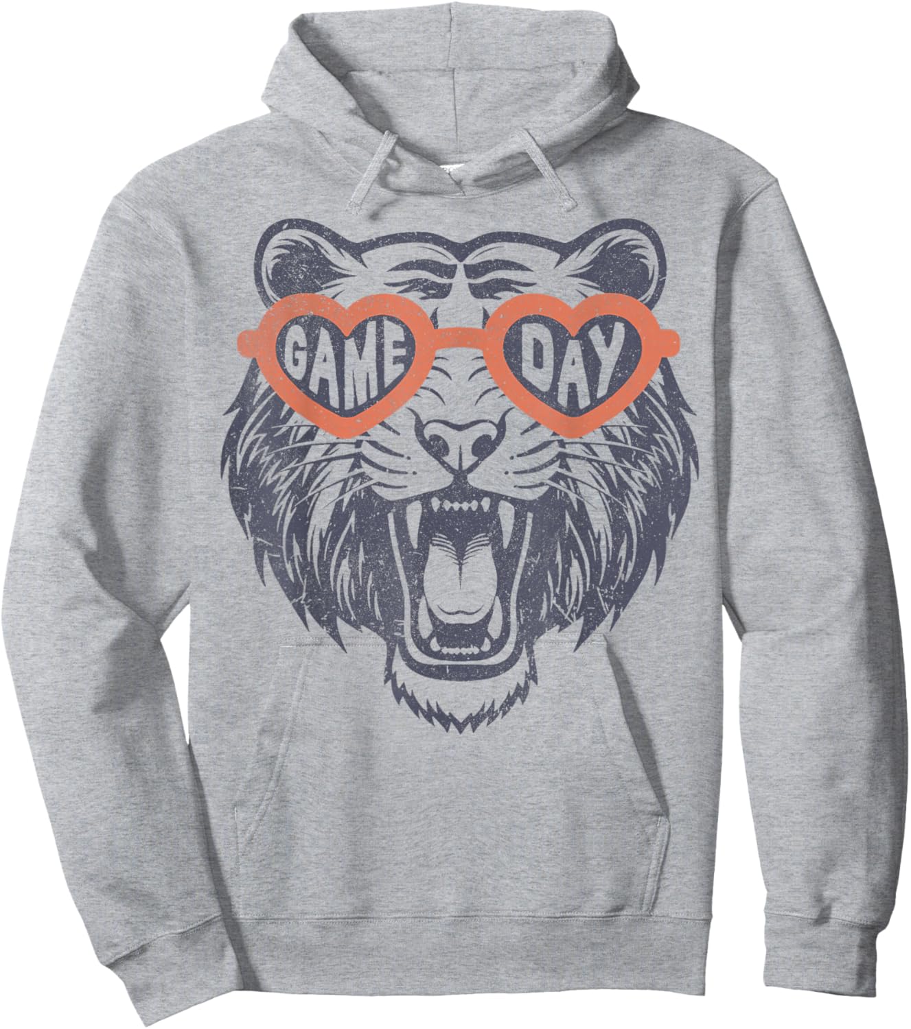 Game Day Tiger Hoodie - Hoodie | Ash