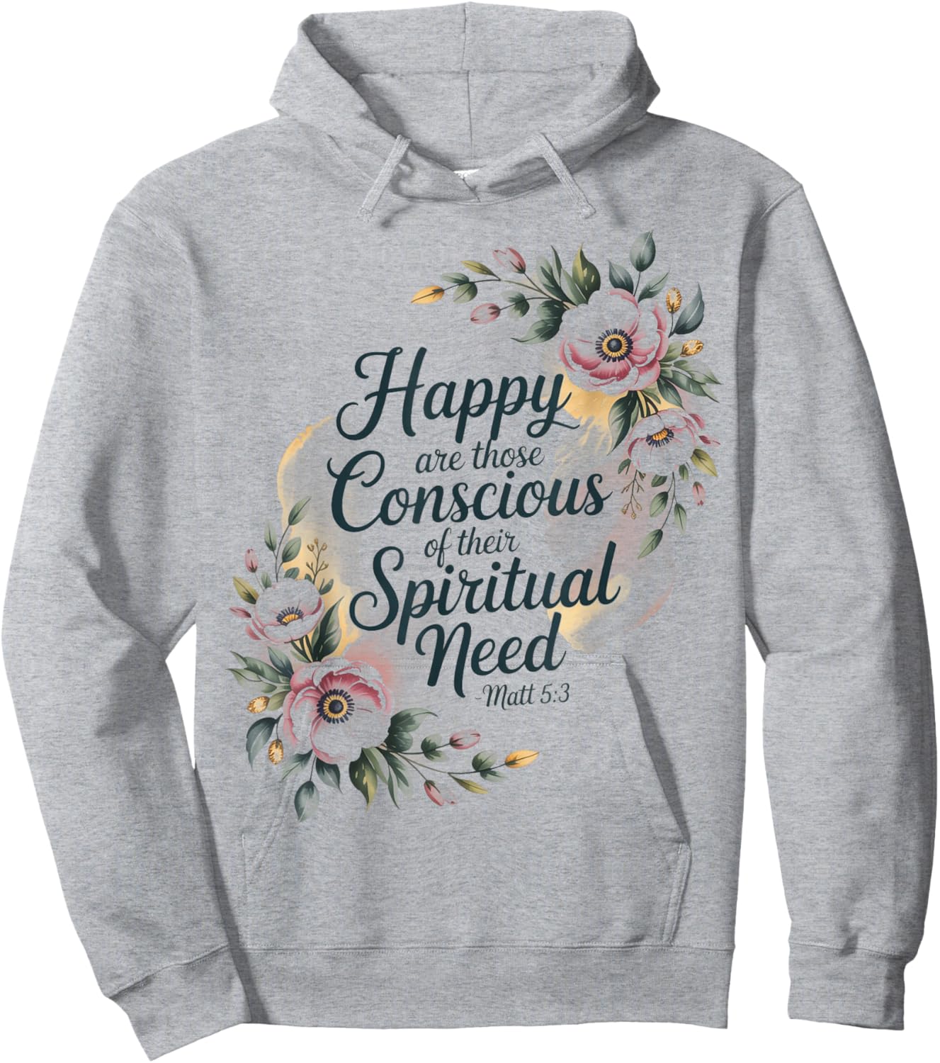 Jehovah's Witness 2026 Year Text Happy Spiritual JW ORG JW Hoodie - Hoodie | Ash