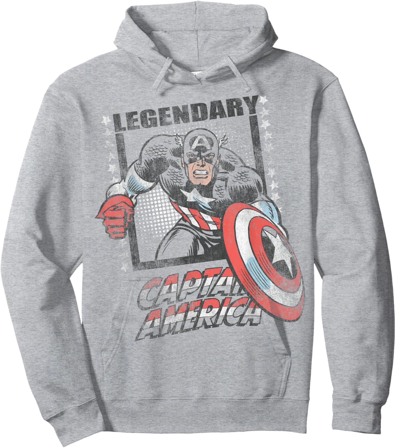 Marvel Captain America: Brave New World Legendary Hero Hoodie - Hoodie | Ash