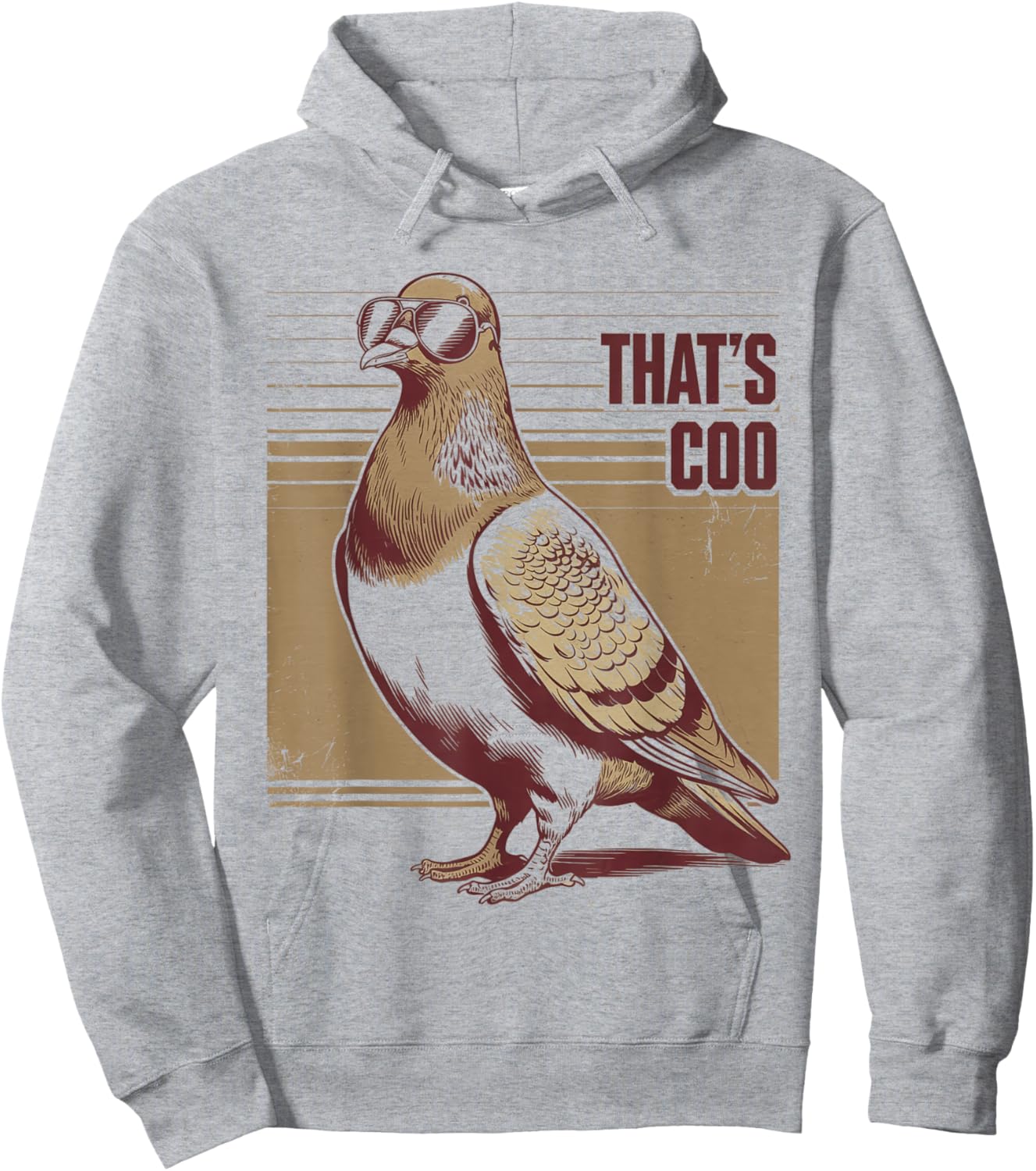 That's coo Pigeon Funny Birds Owner Animal Lover Hoodie - Hoodie | Ash