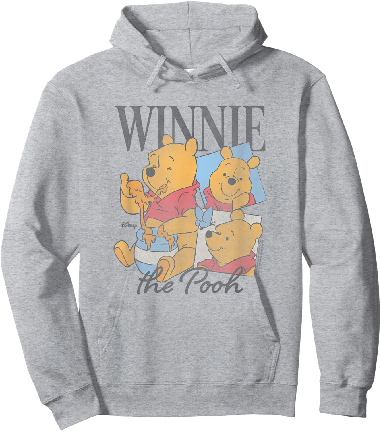 Disney- Winnie The Pooh Honey Hoodie - Hoodie | Ash