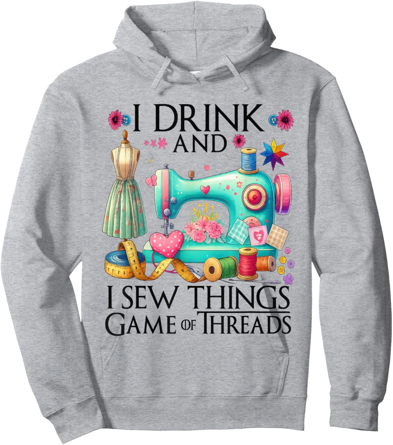 Funny Quilting Art Quilting Sewing Lover Quilter Hoodie - Hoodie | Ash