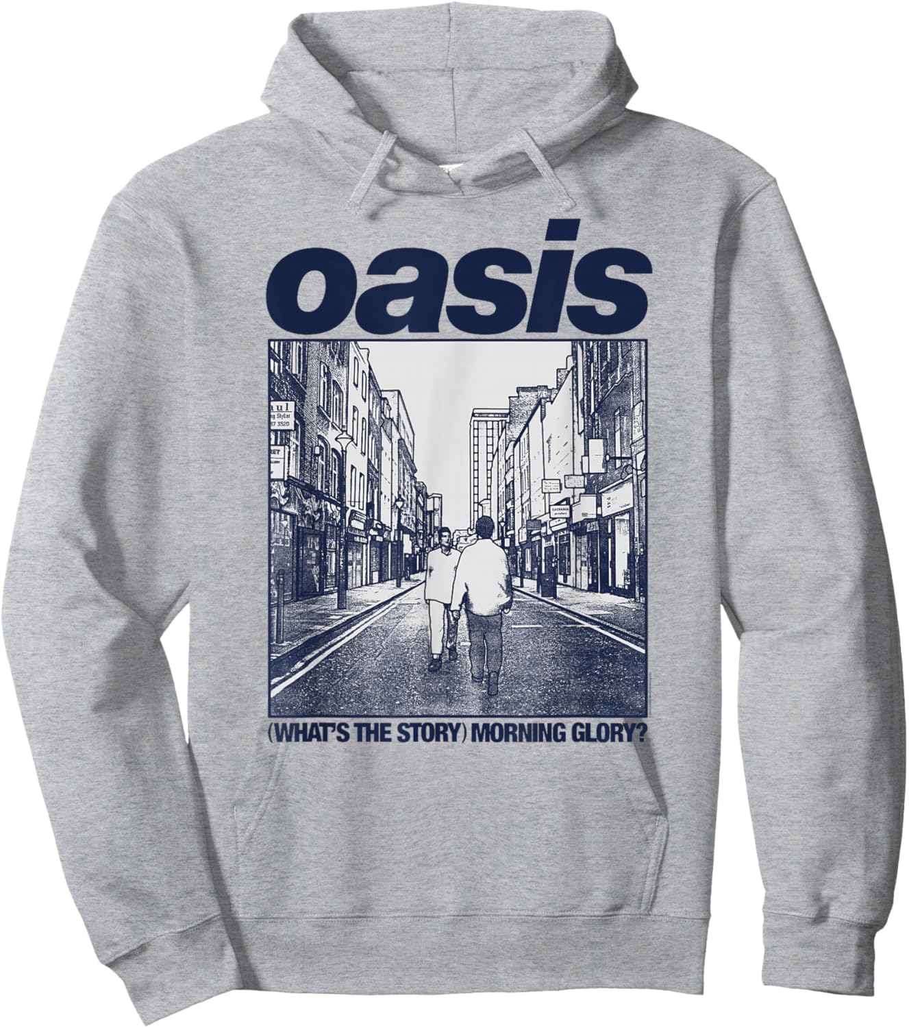 Oasis Amazon Exclusive WTSMG in Grey Hoodie - Hoodie | Ash