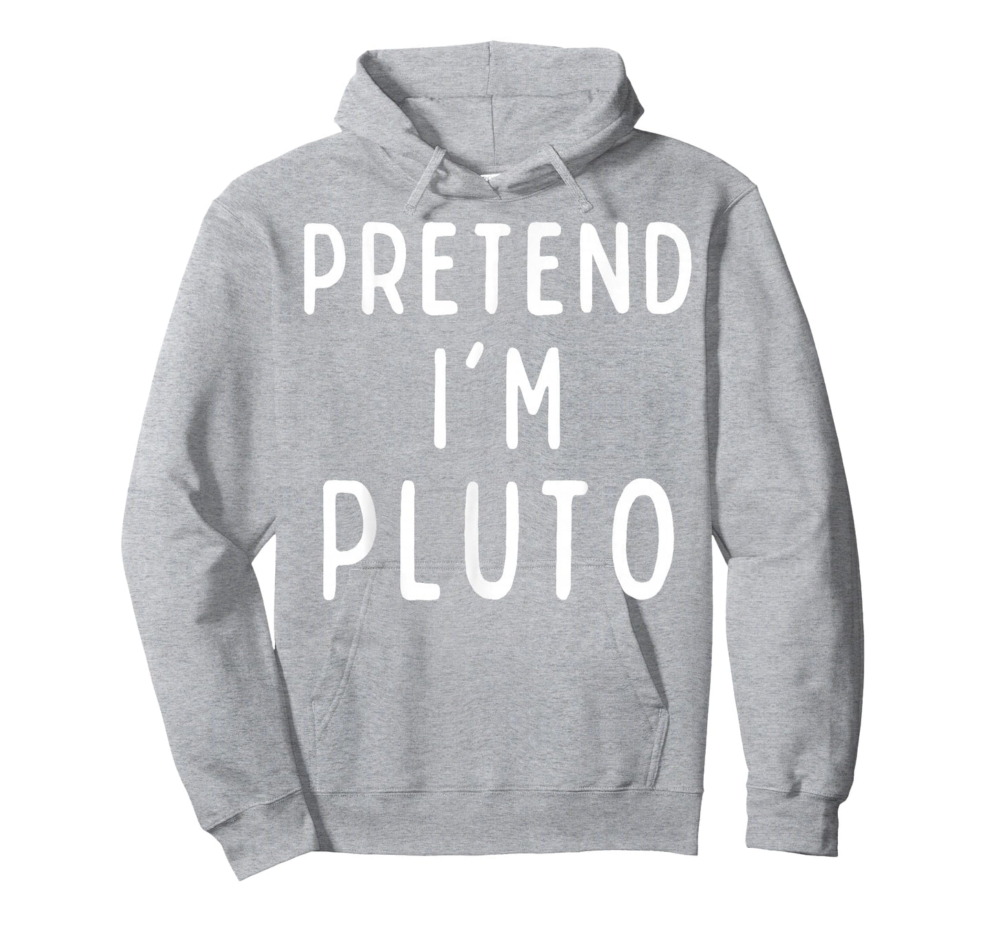 Pretend I'm Pluto Man Costume Matching Funny Halloween T-Shirt