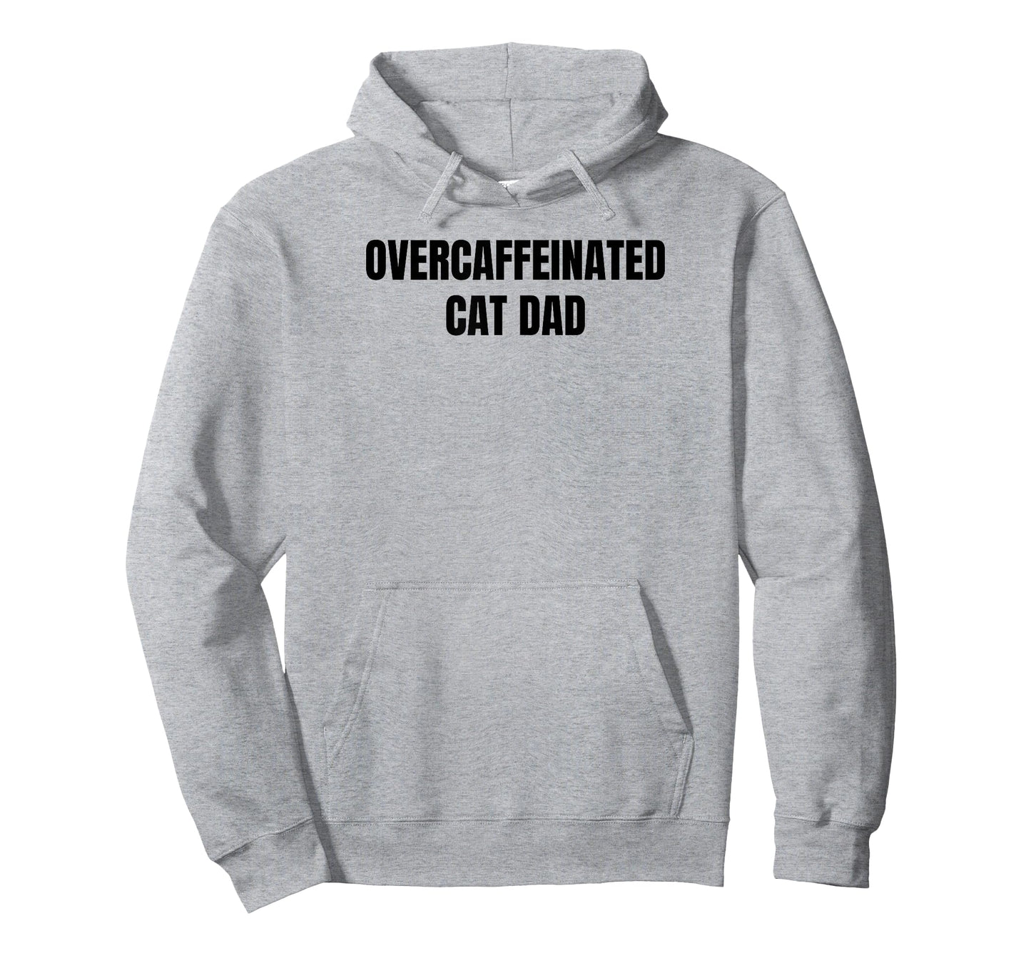 Overcaffeinated Cat Dad T-Shirt