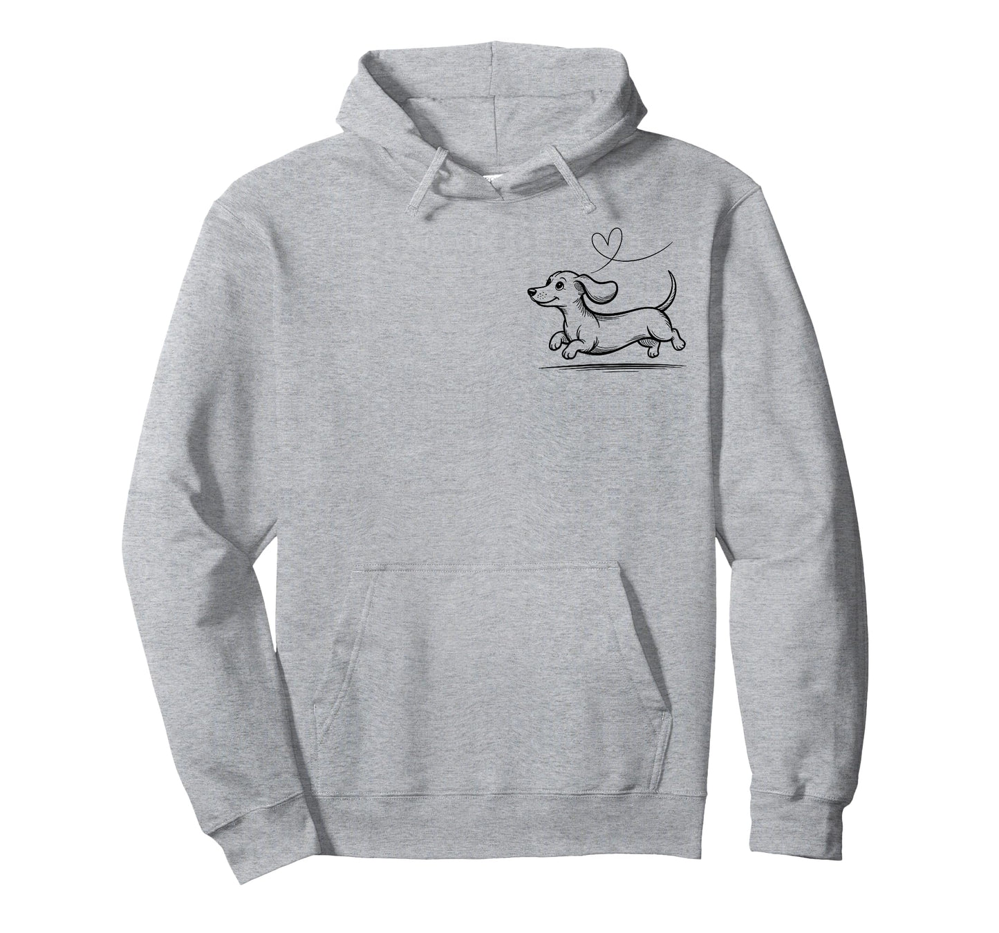 Dachshund Sketch Art Dog Wiener Dog Lover T-Shirt