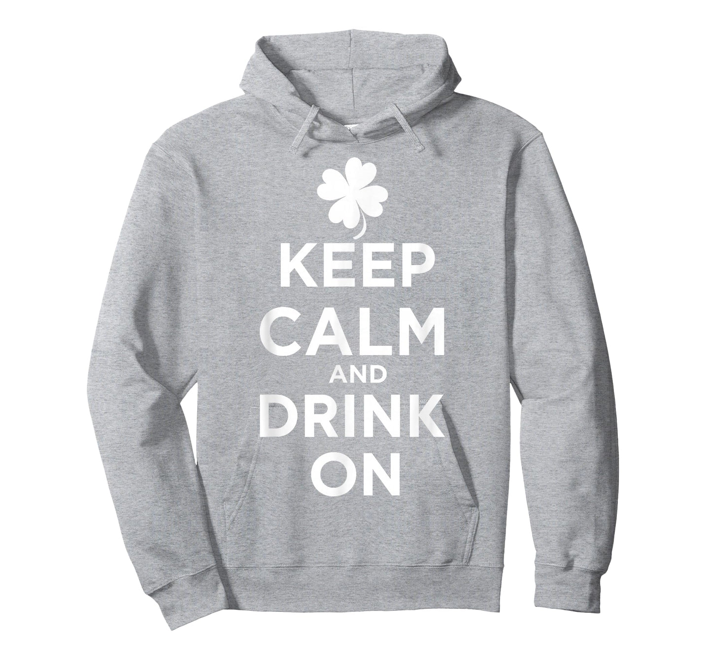 Keep Calm and Drink On Lucky Clover St. Patrick's Day T-Shirt